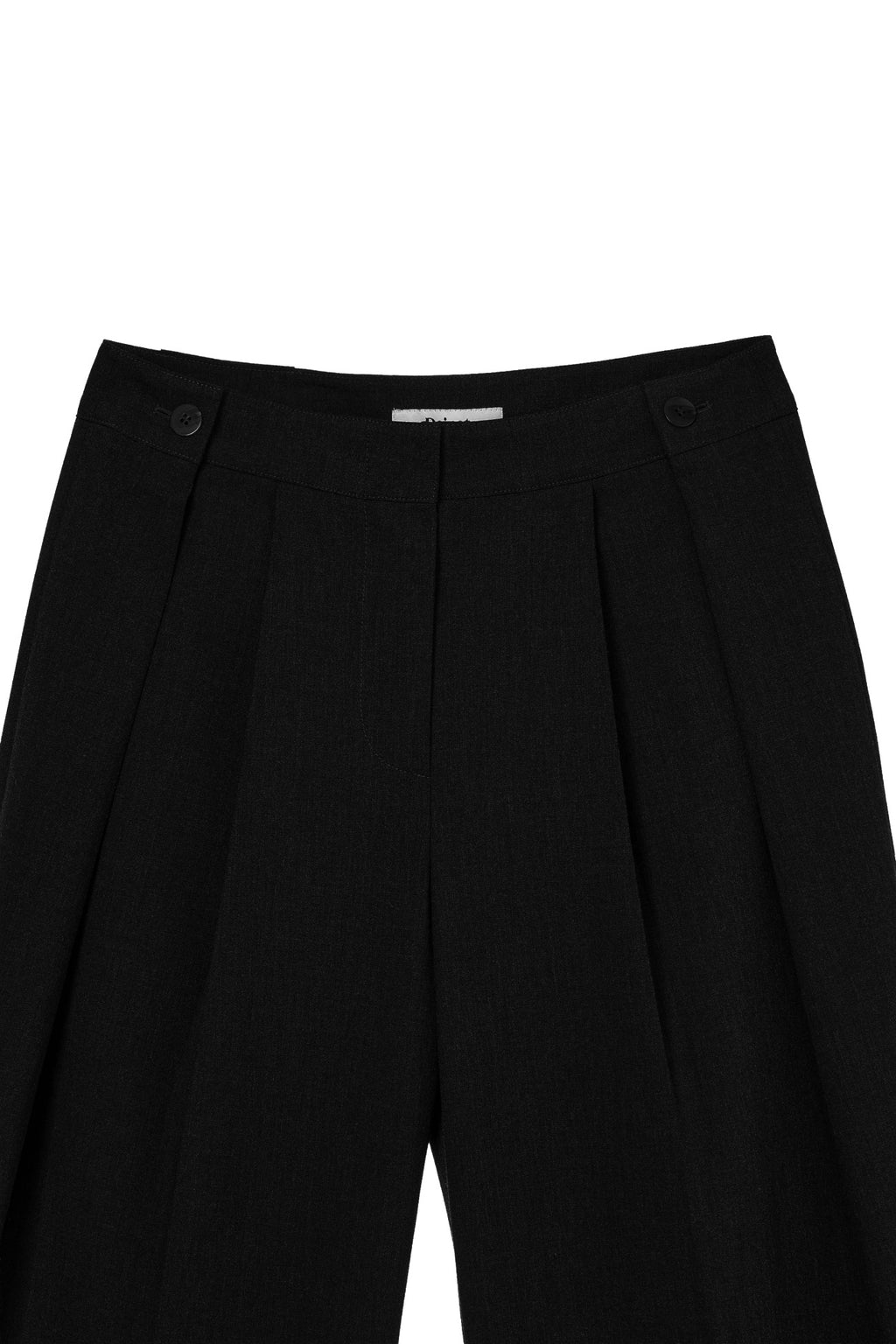 Deinet - Wrap-Front Trousers (Black) product image 3 | TRAB K-Fashion Australia