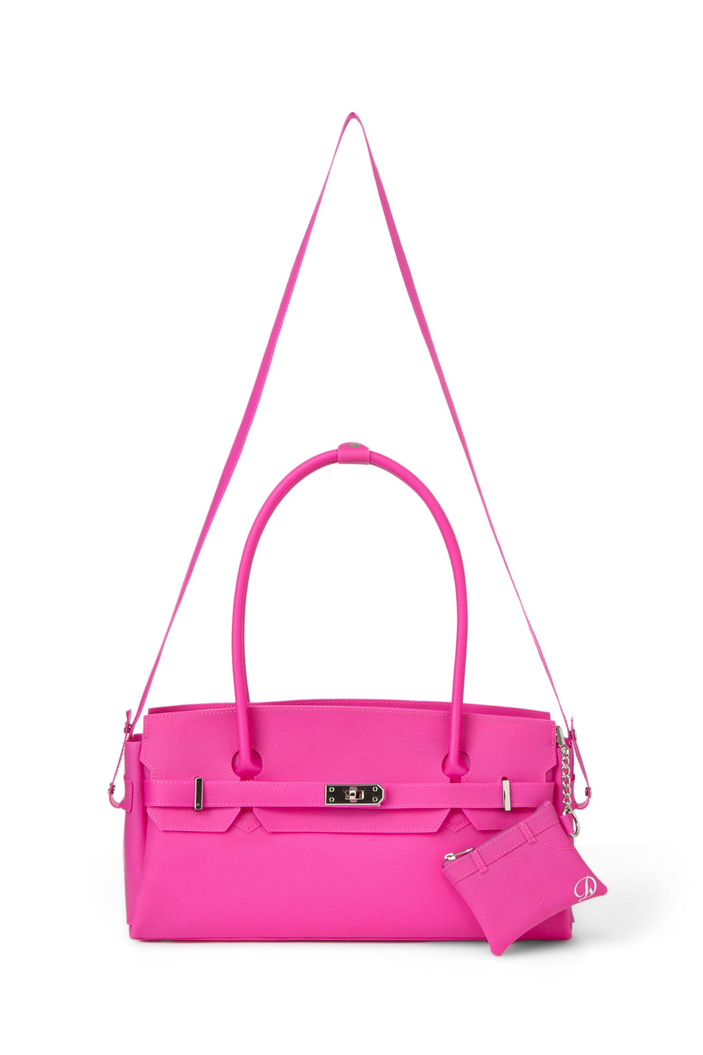 Deinet - [free Card Wallet] Jelly Two-Way Bag (Purple) product image 5 | TRAB K-Fashion Australia