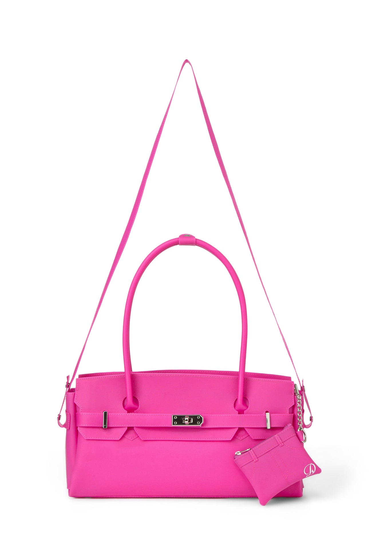 Deinet - [free Card Wallet] Jelly Two-Way Bag (Purple) product image 5 | TRAB K-Fashion Australia