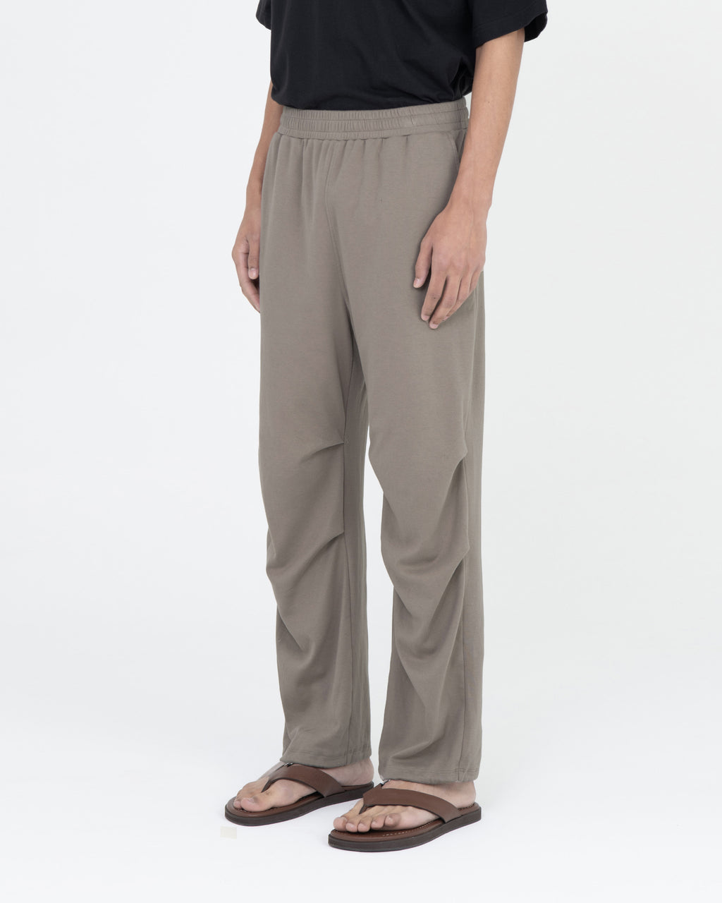 Brownyard - Smooth Jersey Parachute Pants (Vintage Beige) product image 3 | TRAB K-Fashion Australia