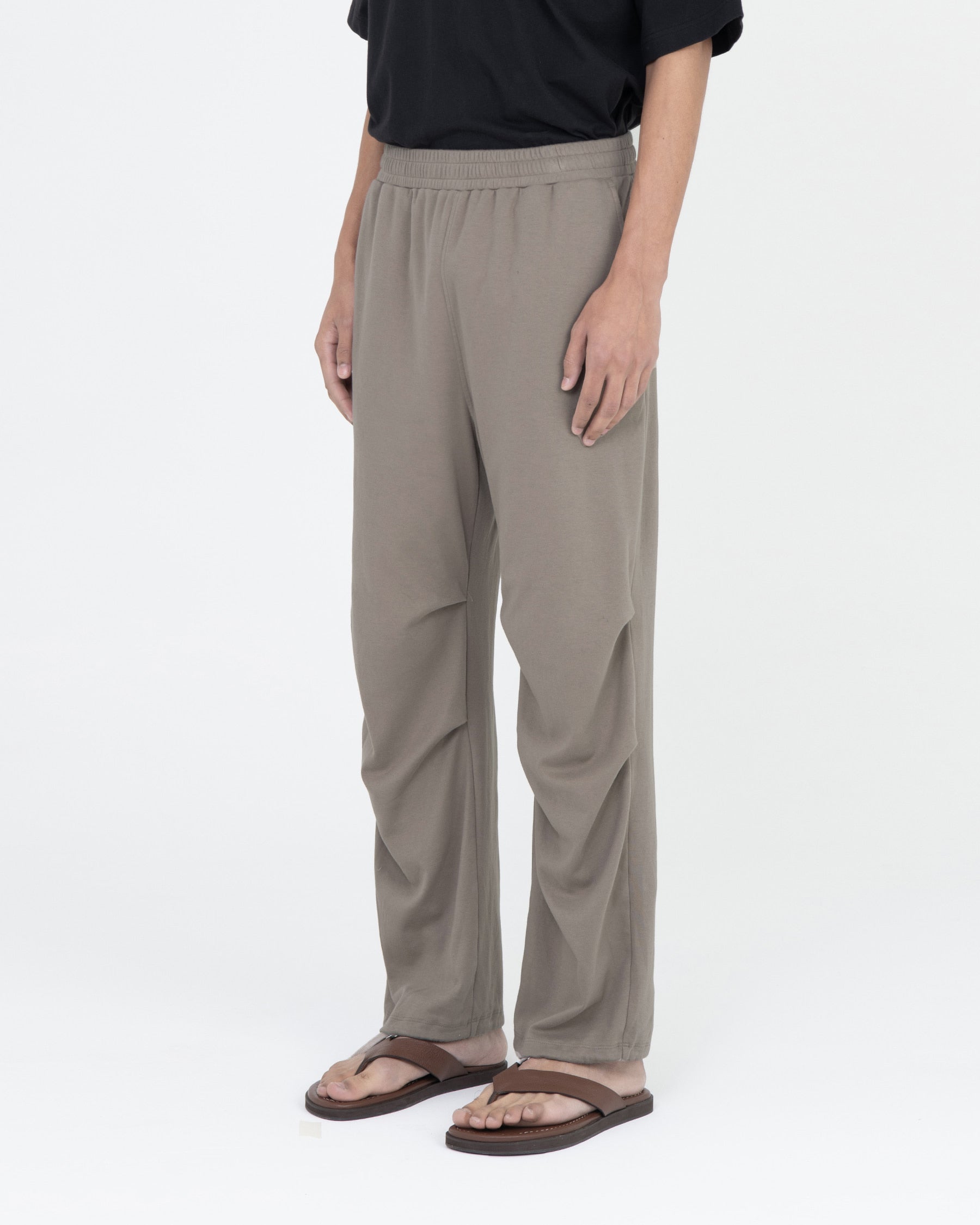 Brownyard - Smooth Jersey Parachute Pants (Vintage Beige) product image 3 | TRAB K-Fashion Australia