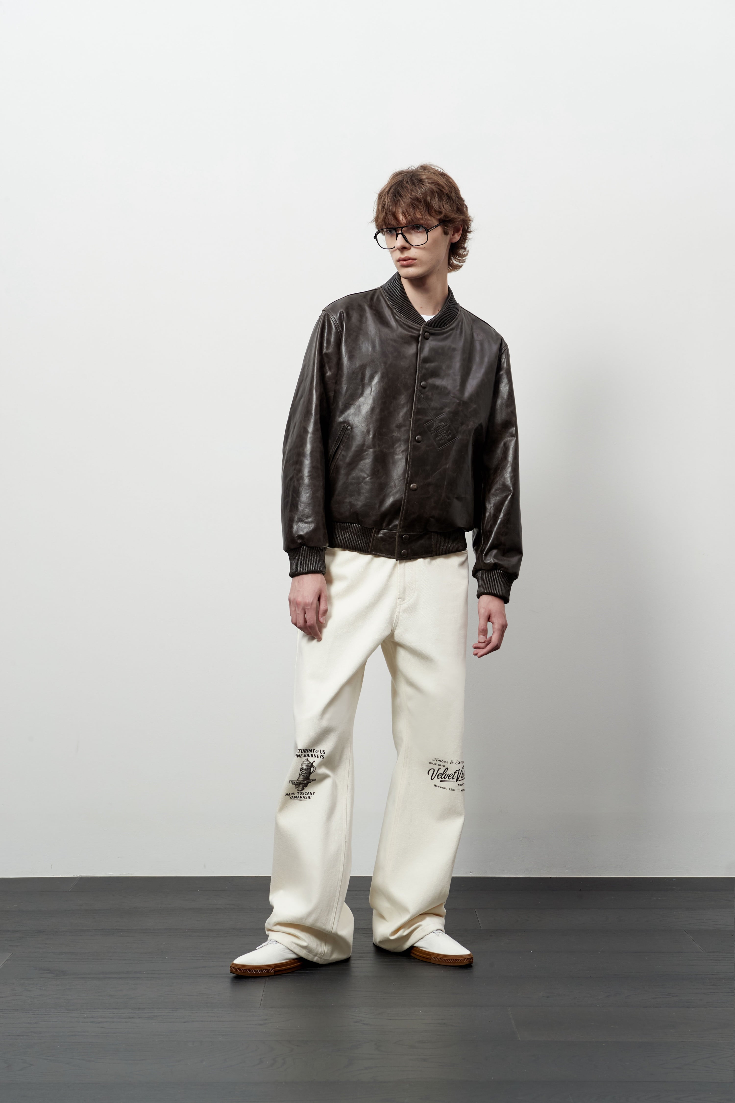 Stu - Printing Pants (Cream) product image 6 | TRAB K-Fashion Australia