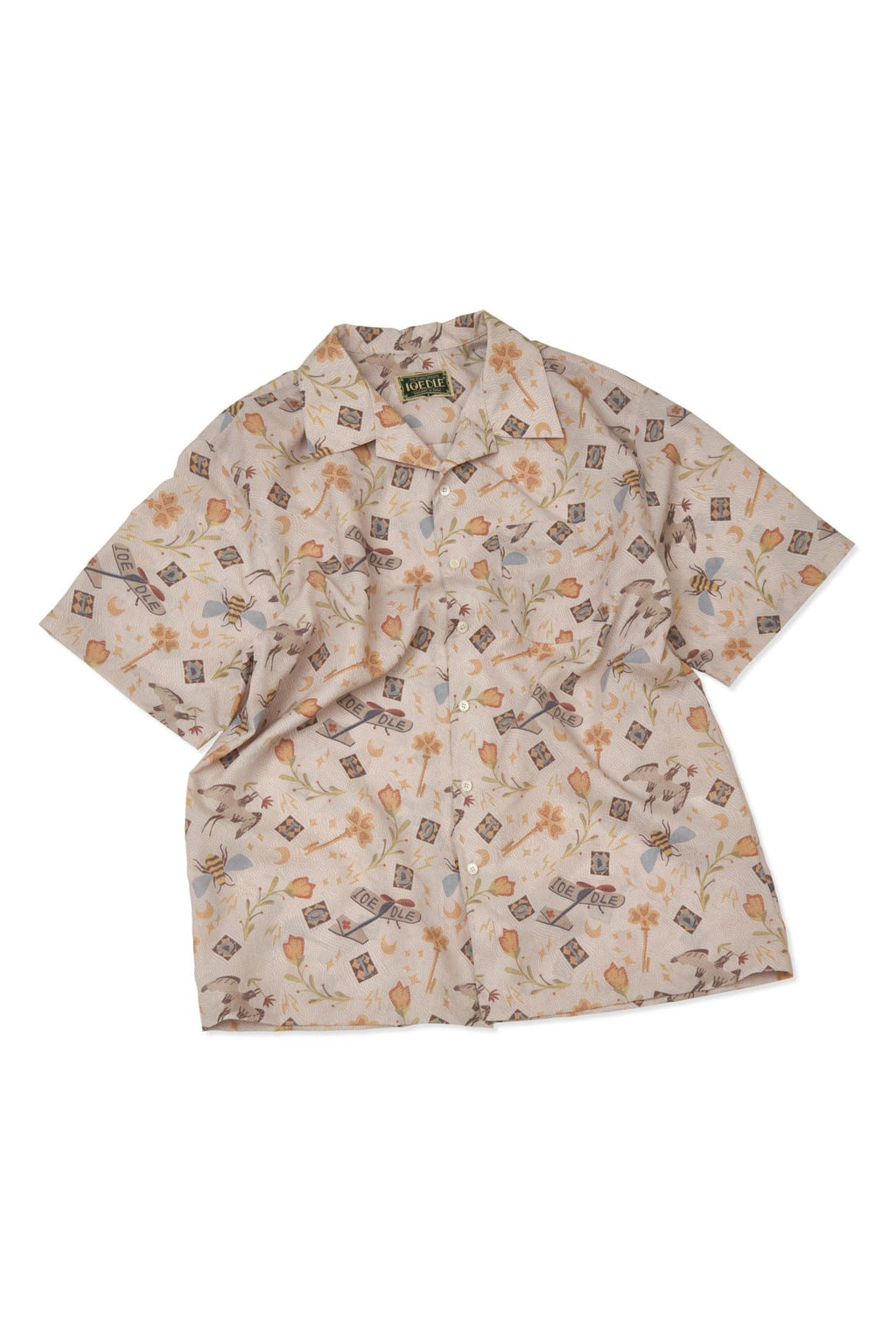 Ioedle - Garden Of Science Short Sleeve Shirt (Brown) product image 2 | TRAB K-Fashion Australia