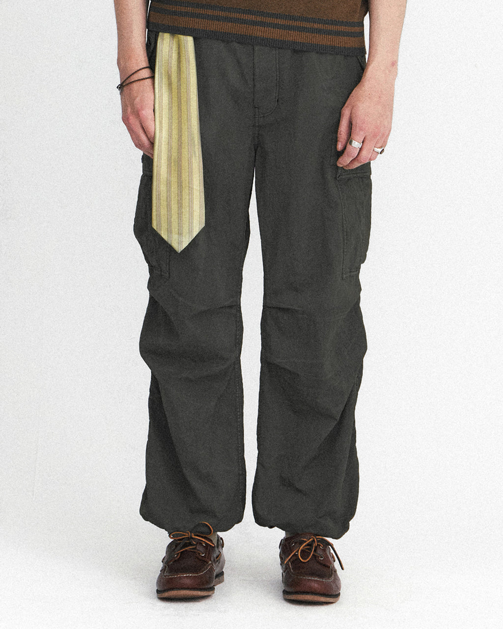 Eastlogue - Shell Easy Pants (Olive) product image 2 | TRAB K-Fashion Australia