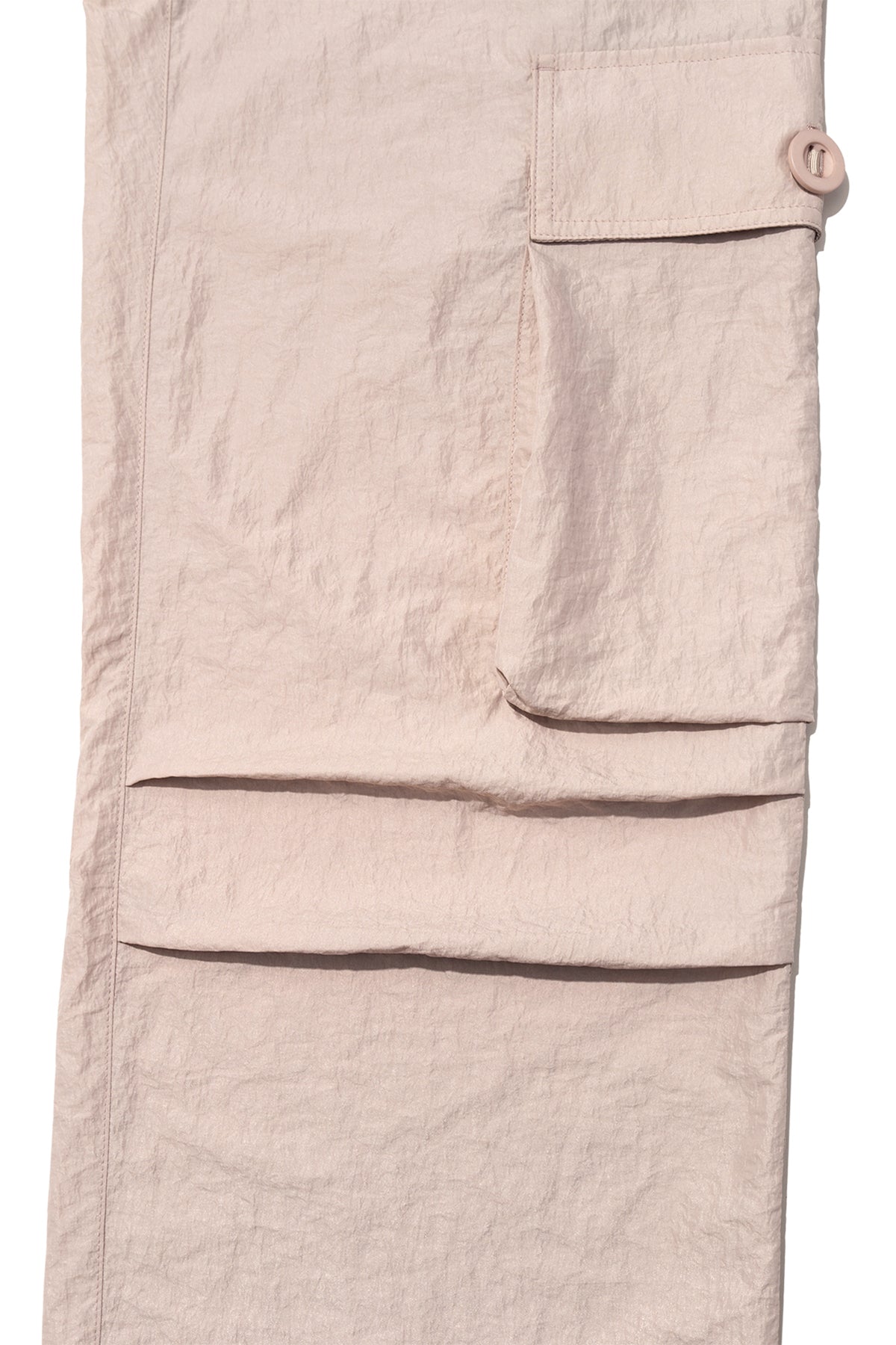 Matin Kim - String Nylon Cargo Pants (Light Pink) product image 5 | TRAB K-Fashion Australia