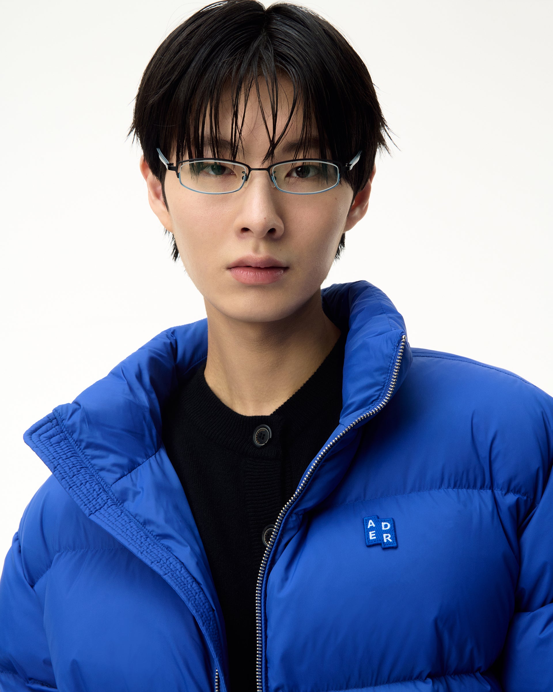 Ader Error - Sig; BL Tag puffer jacket 01 (Z-Blue) product image 10 | TRAB K-Fashion Australia