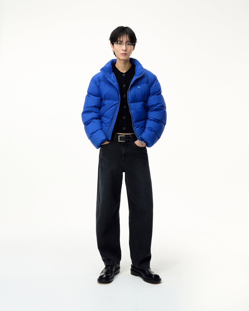Ader Error - Sig; BL Tag puffer jacket 01 (Z-Blue) product image 11 | TRAB K-Fashion Australia