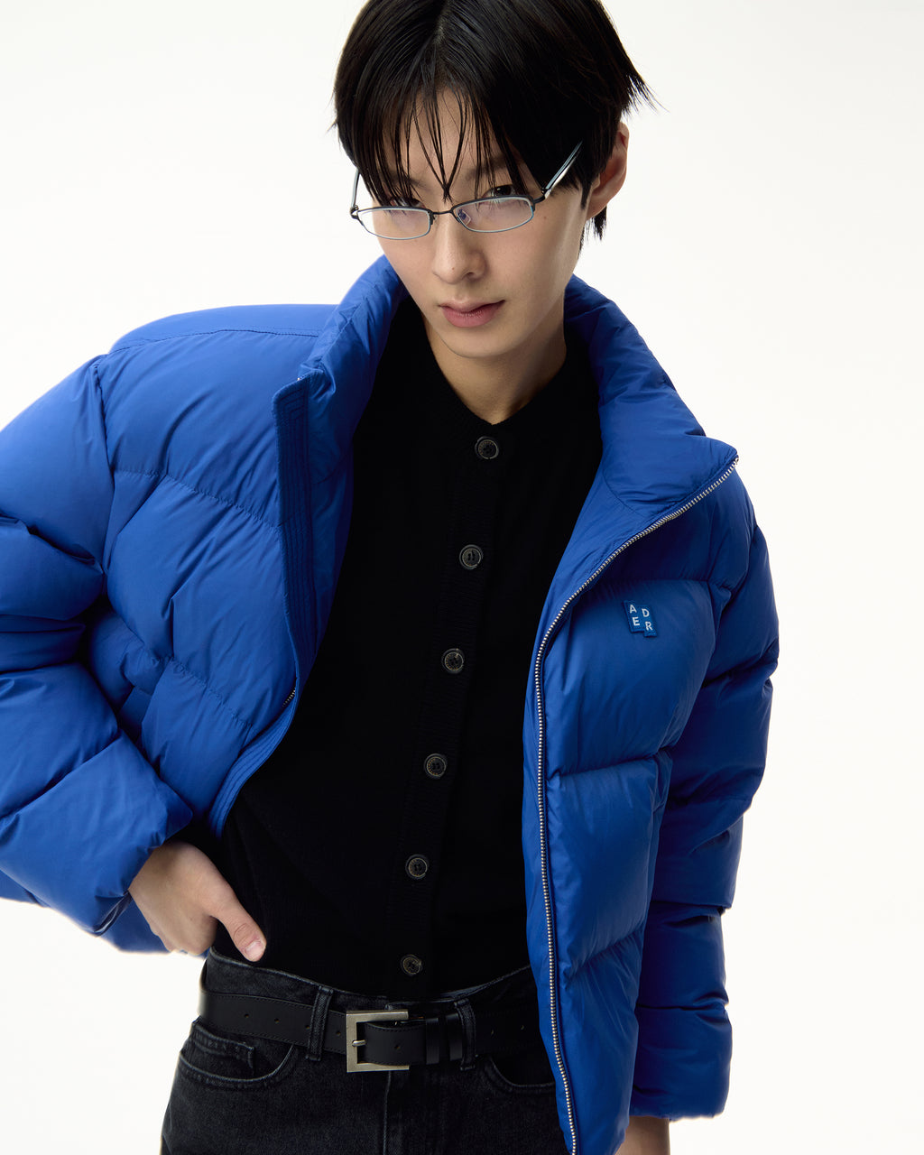 Ader Error - Sig; BL Tag puffer jacket 01 (Z-Blue) product image 5 | TRAB K-Fashion Australia