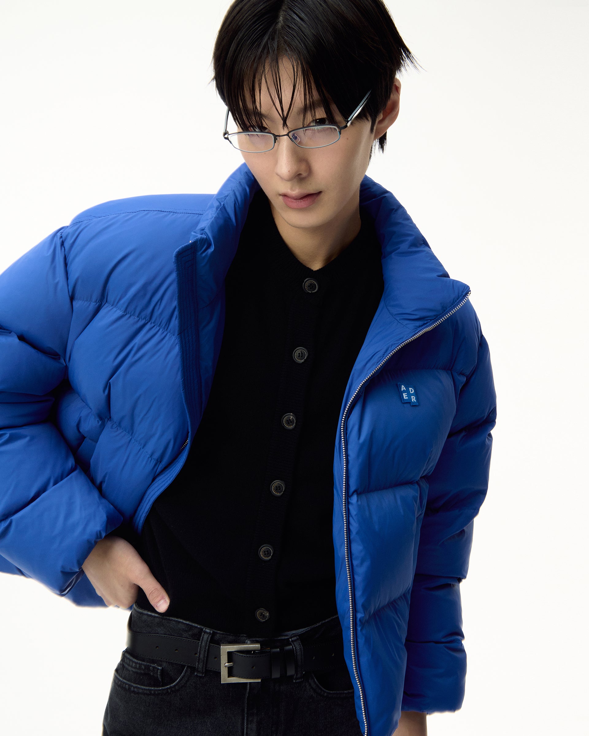 Ader Error - Sig; BL Tag puffer jacket 01 (Z-Blue) product image 5 | TRAB K-Fashion Australia
