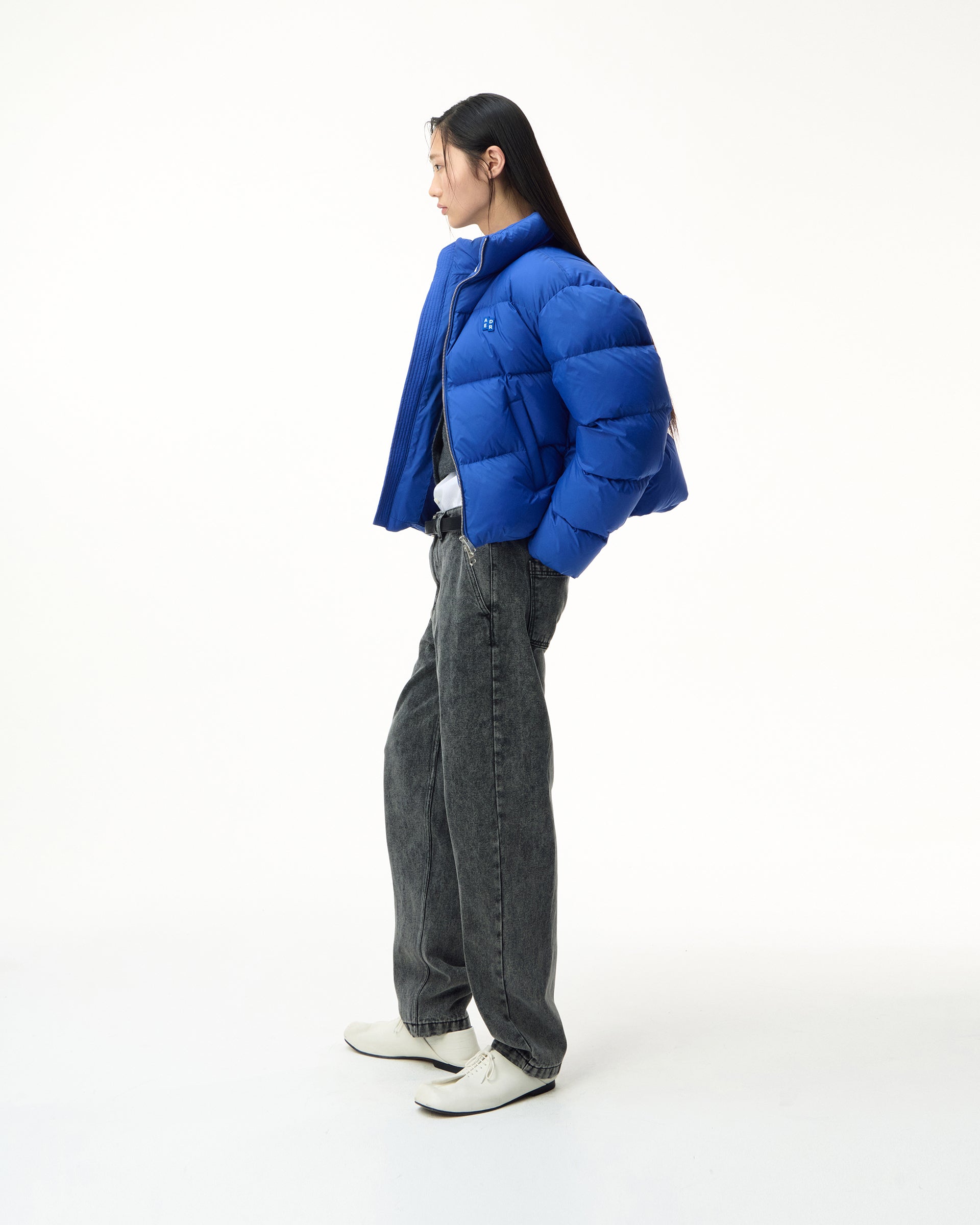 Ader Error - Sig; BL Tag puffer jacket 01 (Z-Blue) product image 2 | TRAB K-Fashion Australia