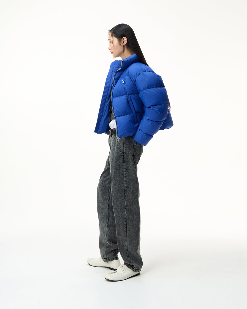 Ader Error - Sig; BL Tag puffer jacket 01 (Z-Blue) product image 10 | TRAB K-Fashion Australia