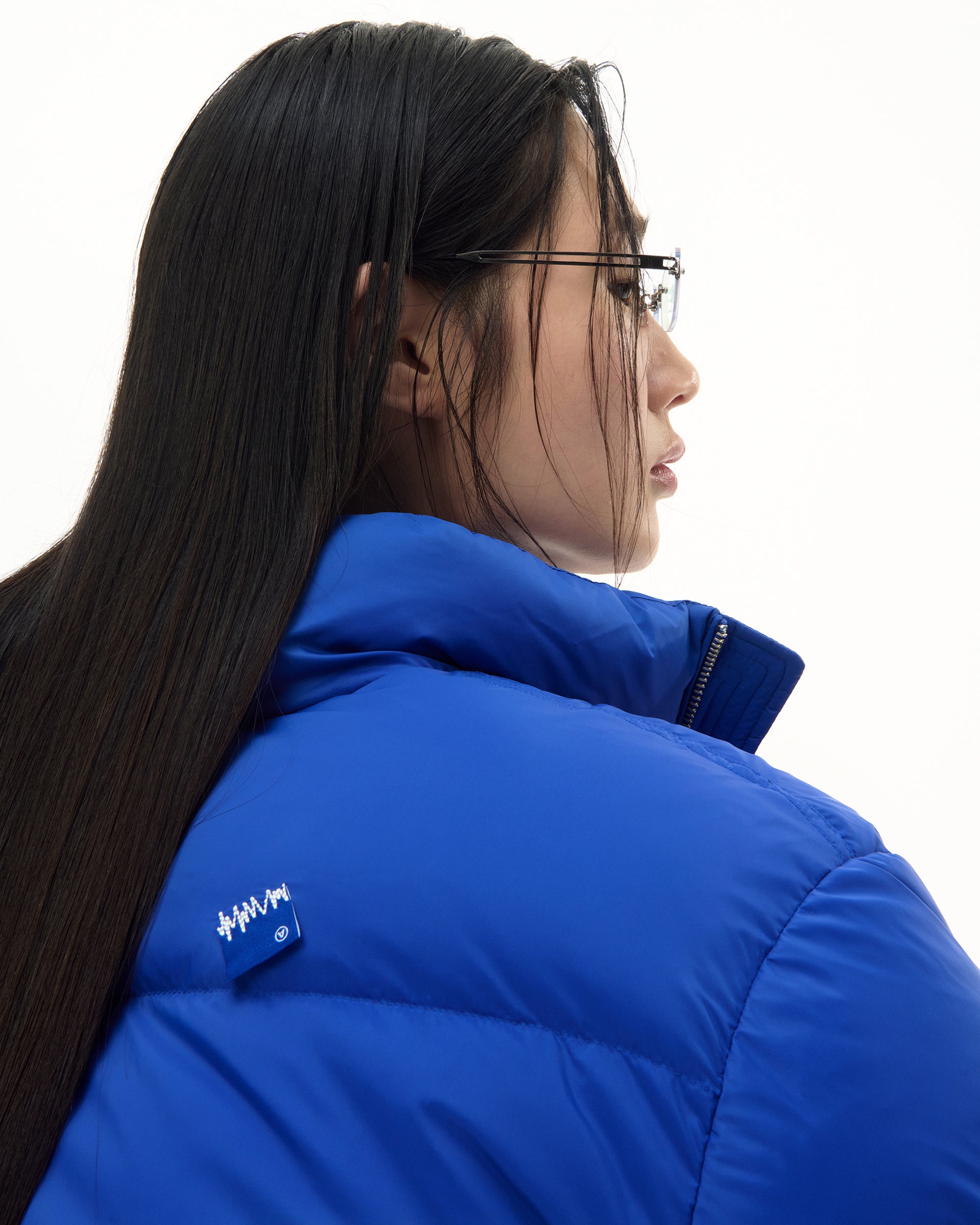 Ader Error - Sig; BL Tag puffer jacket 01 (Z-Blue) product image 5 | TRAB K-Fashion Australia