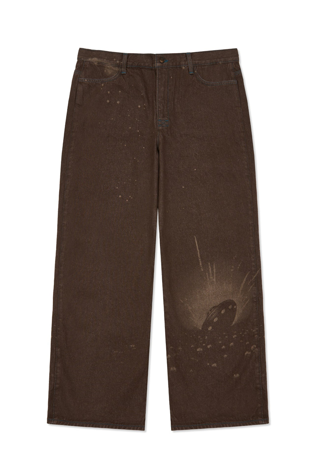 Ioedle - Strange Landing Laser Pants (Brown) product image 2 | TRAB K-Fashion Australia