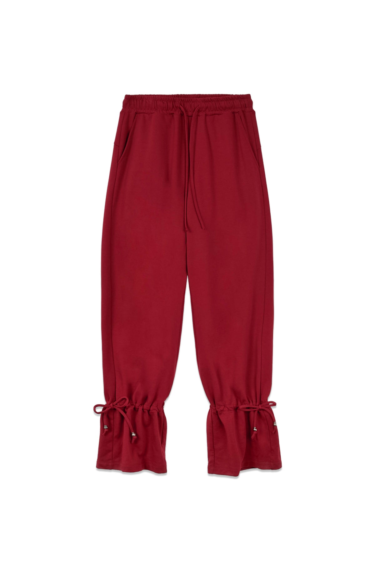 Matin Kim - String Detail Sweatpants (Red) product image 2 | TRAB K-Fashion Australia