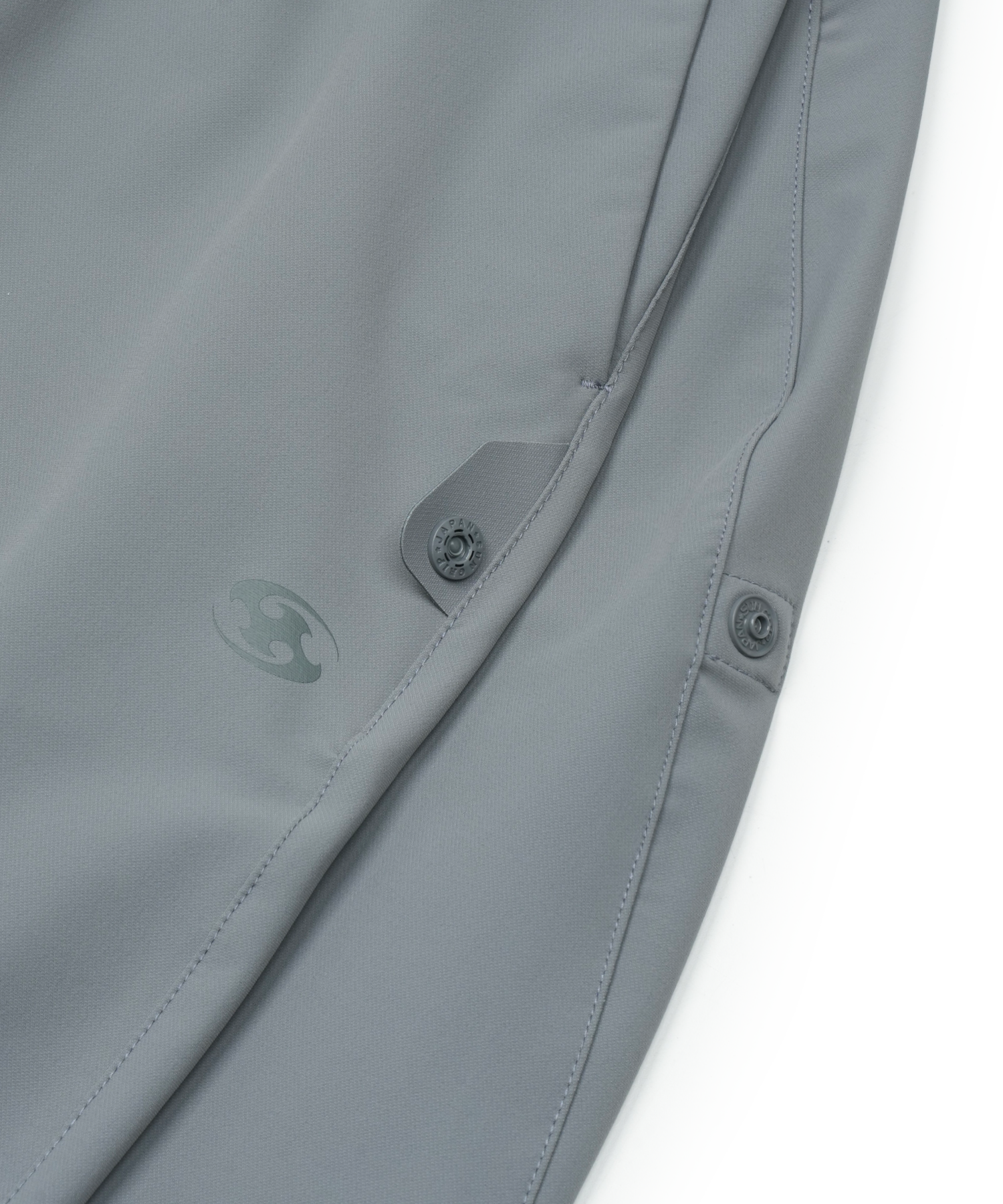 San San Gear - Side Snap Pants (Blue Grey)_25Fw product image 6 | TRAB K-Fashion Australia