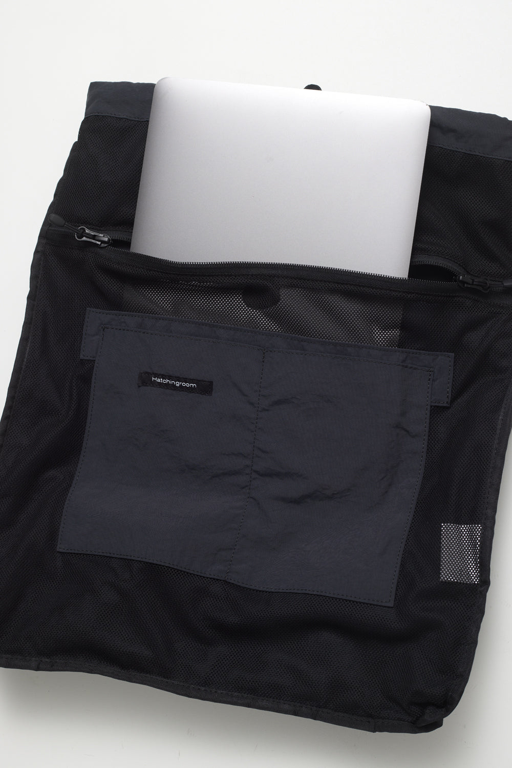 Hatchingroom - String Backpack Nylon Washed (Navy) product image 14 | TRAB K-Fashion Australia