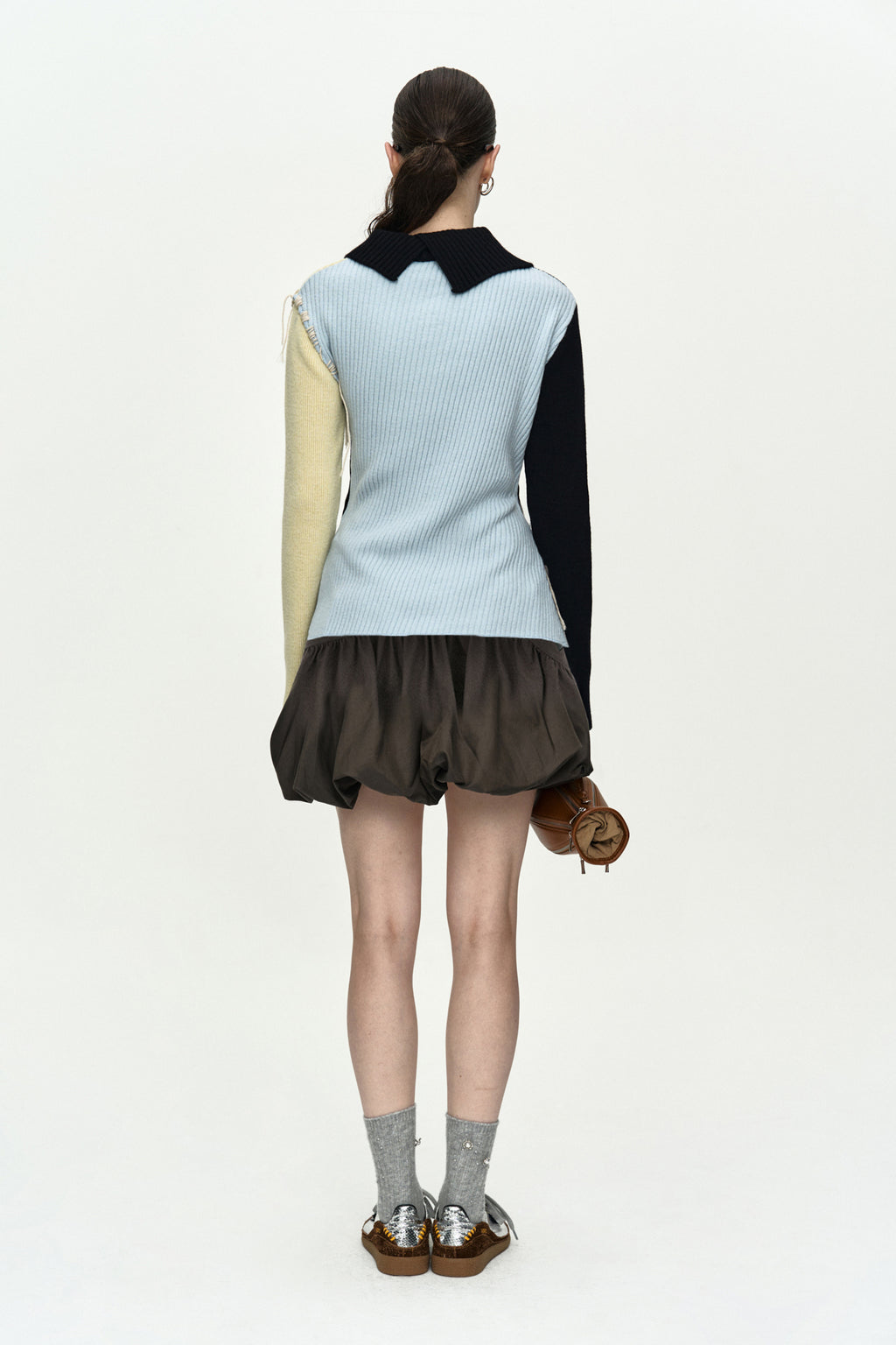Andersson Bell - Cargo Balloon Skirt (Charcoal) product image 10 | TRAB K-Fashion Australia
