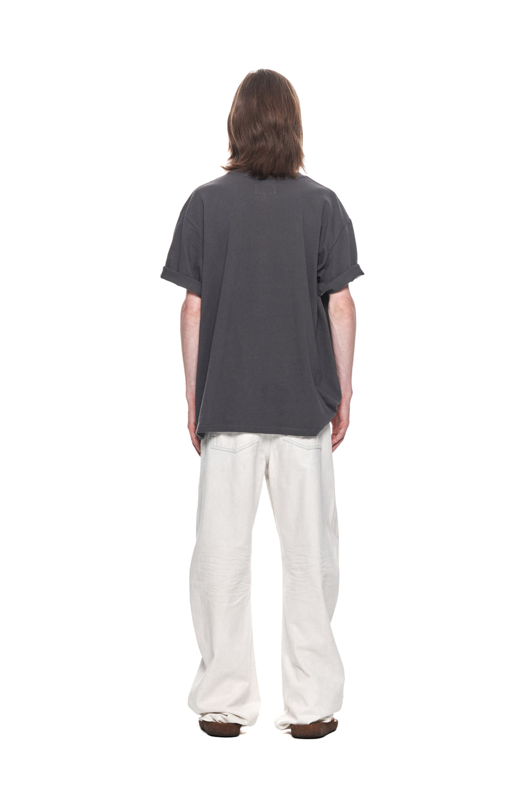 Matin Kim - Twinkle Graphic Logo Top (Charcoal) product image 7 | TRAB K-Fashion Australia