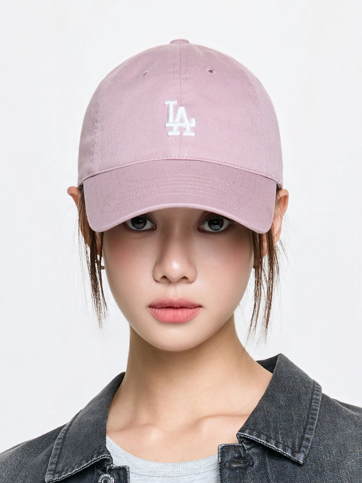 MLB Korea - MLB Rookie Unstructured Ball Cap LA Dodgers (Pink) product image 5 | TRAB K-Fashion Australia