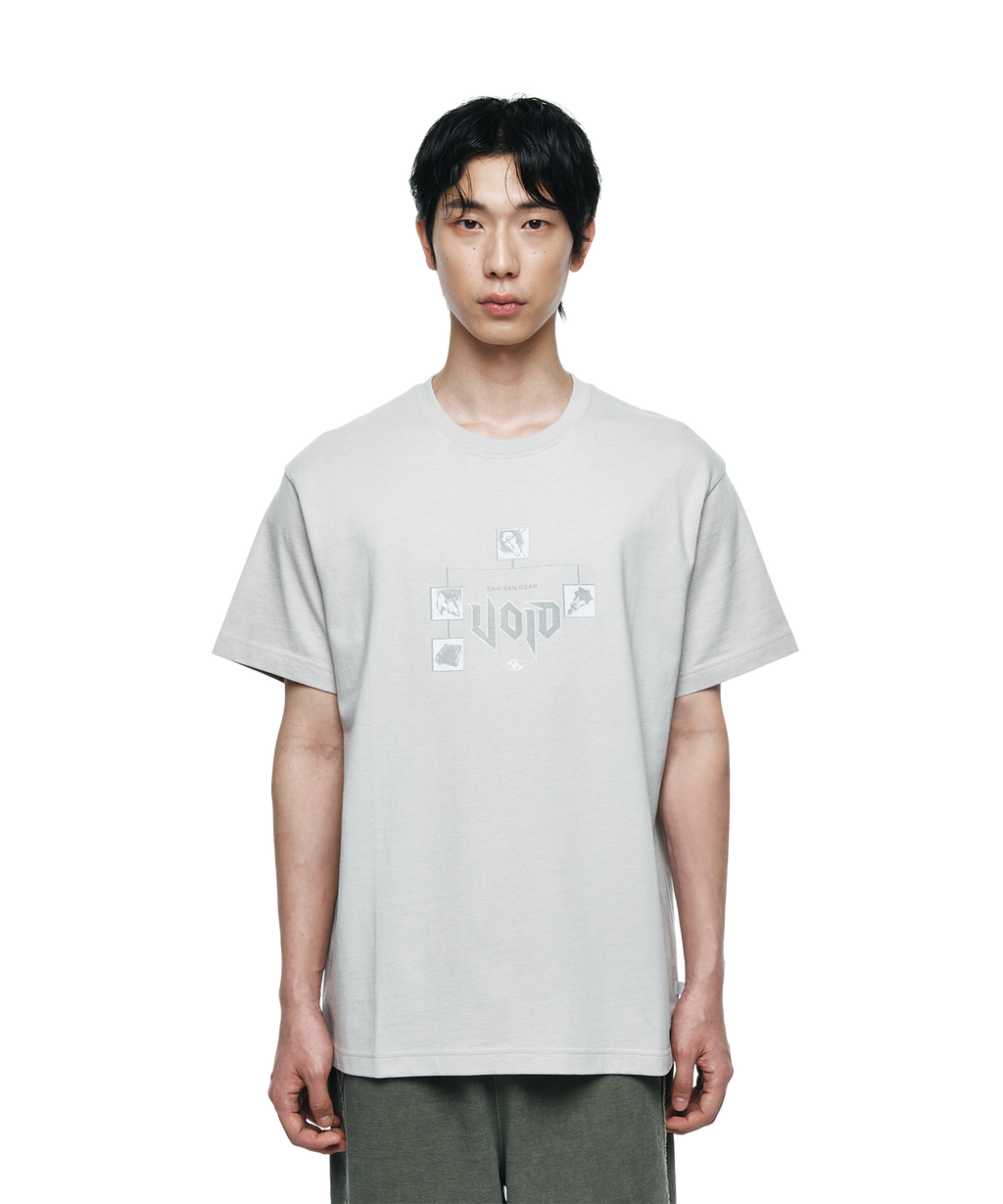 San San Gear - Void Born T-Shirt (Warm Grey) product image 5 | TRAB K-Fashion Australia