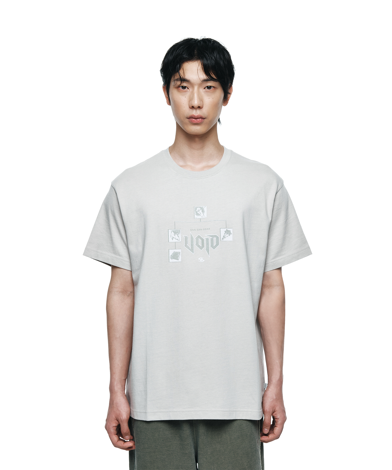 San San Gear - Void Born T-Shirt (Warm Grey) product image 5 | TRAB K-Fashion Australia