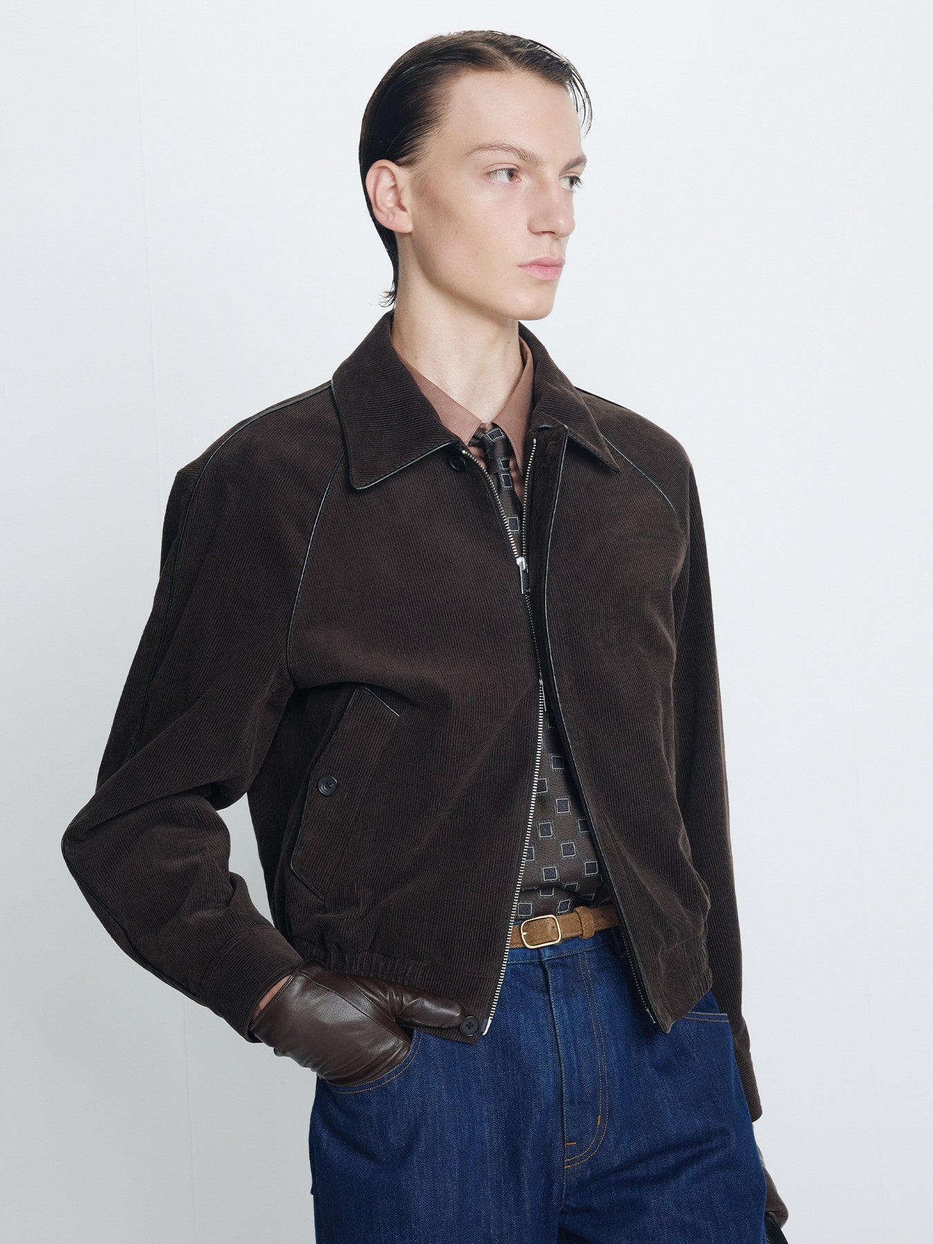 Tonywack - Corduroy Contour Jacket (Brown) product image 4 | TRAB K-Fashion Australia