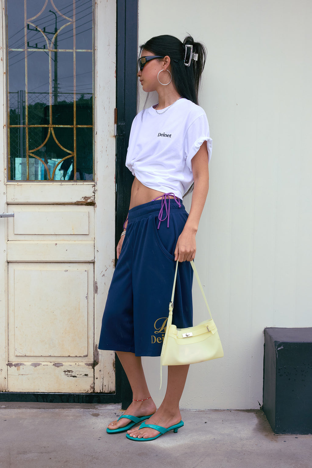 Deinet - Jelly Two-Way Middle Bag In Butter product image 3 | TRAB K-Fashion Australia