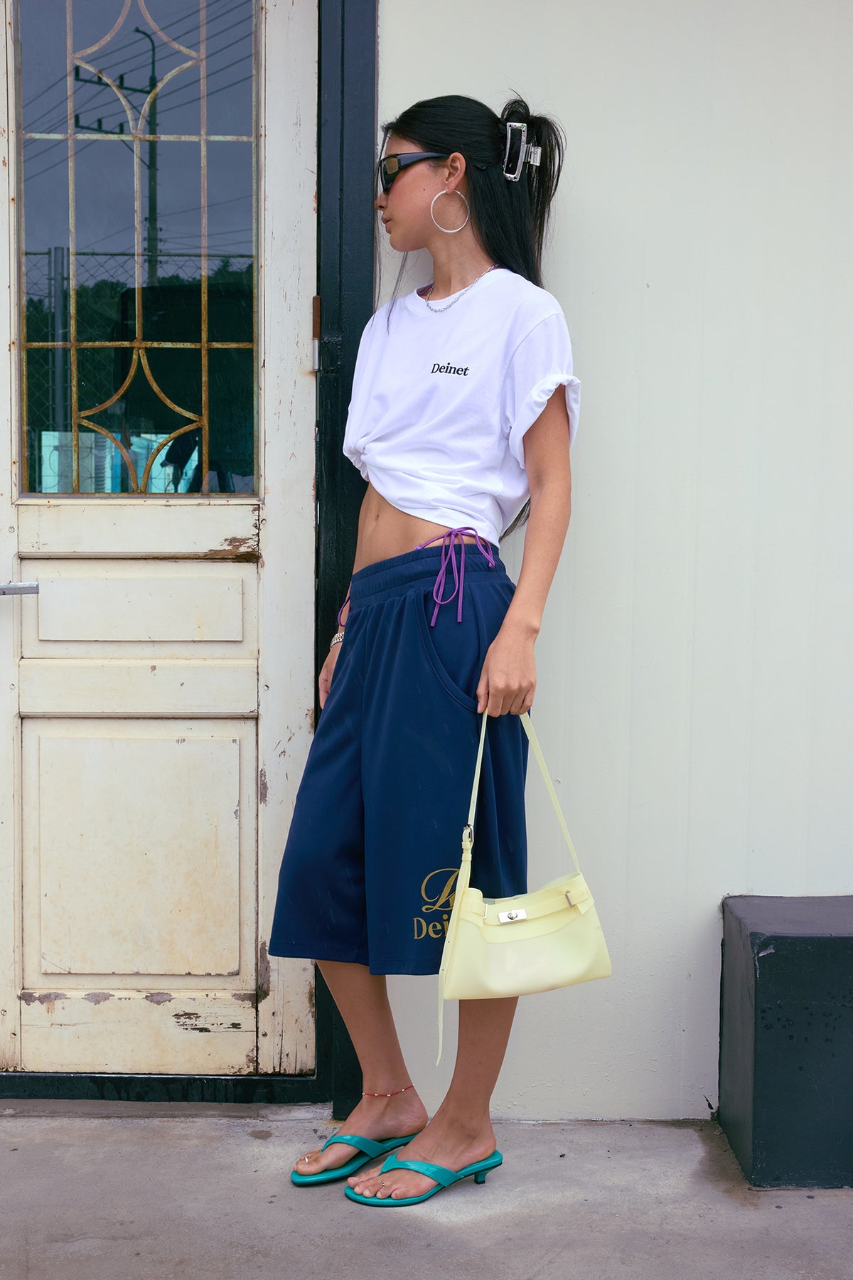 Deinet - Jelly Two-Way Middle Bag In Butter product image 3 | TRAB K-Fashion Australia
