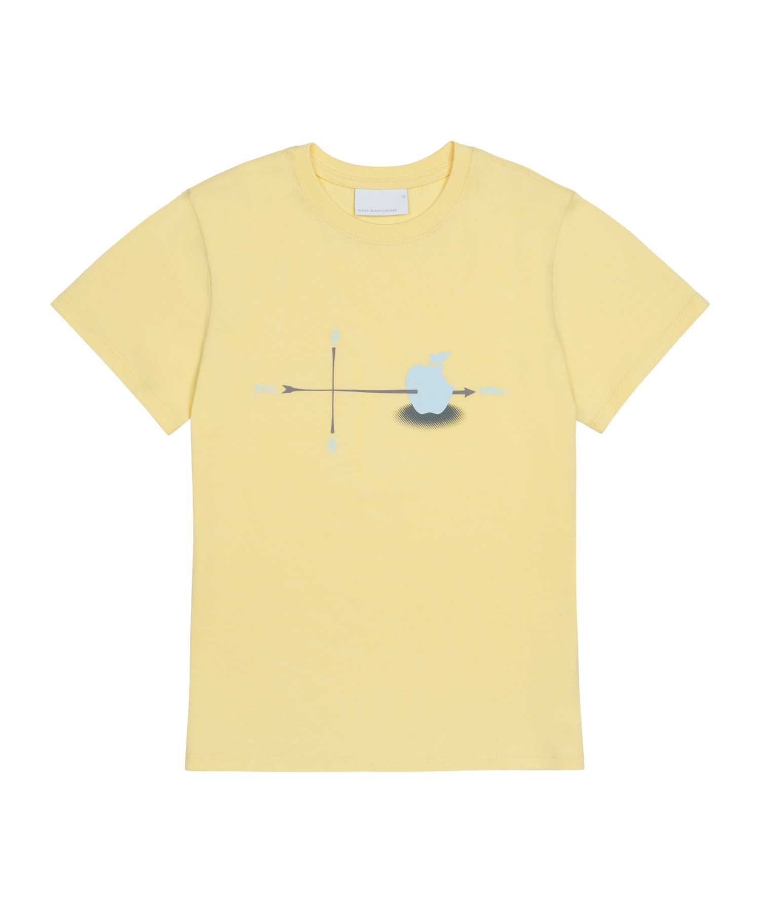 San San Gear - Pierce T-Shirt_0 (Yellow) product image 1 | TRAB K-Fashion Australia