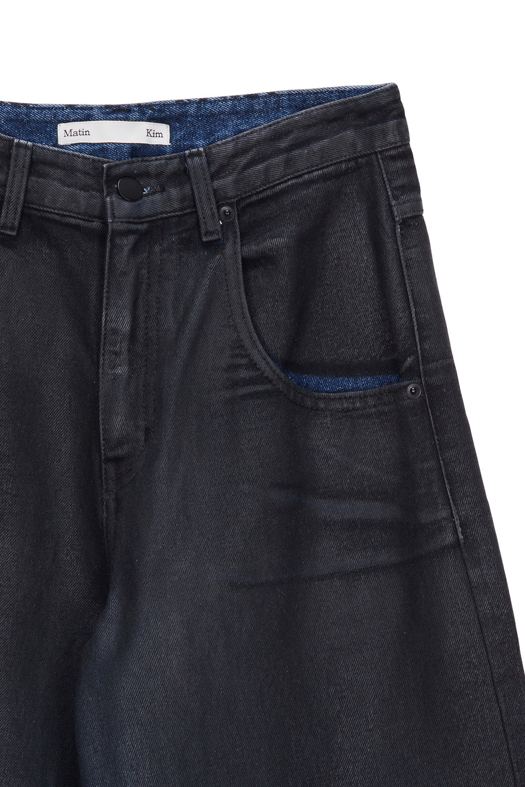 Matin Kim - Gradation Brush Denim Pants (Blue) product image 3 | TRAB K-Fashion Australia