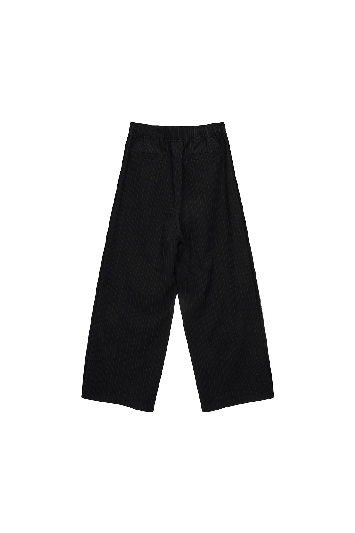 Matin Kim - Stripe Banding Trouser (Black) product image 5 | TRAB K-Fashion Australia