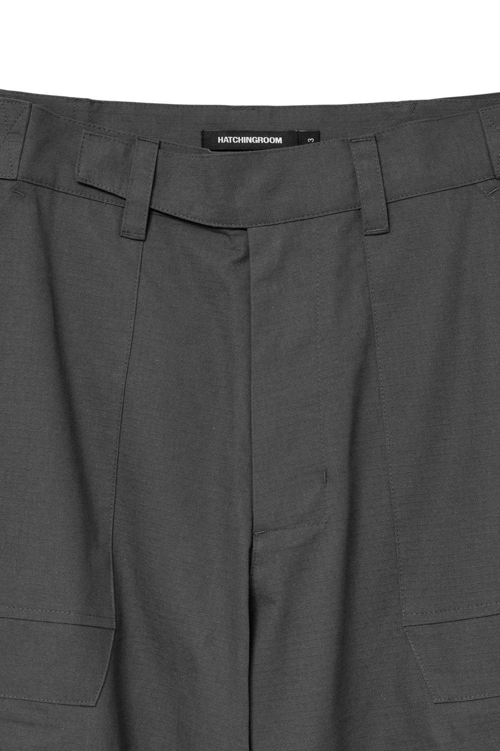 Hatchingroom - Fatigue Over Pants Ripstop (Graphite) product image 3 | TRAB K-Fashion Australia