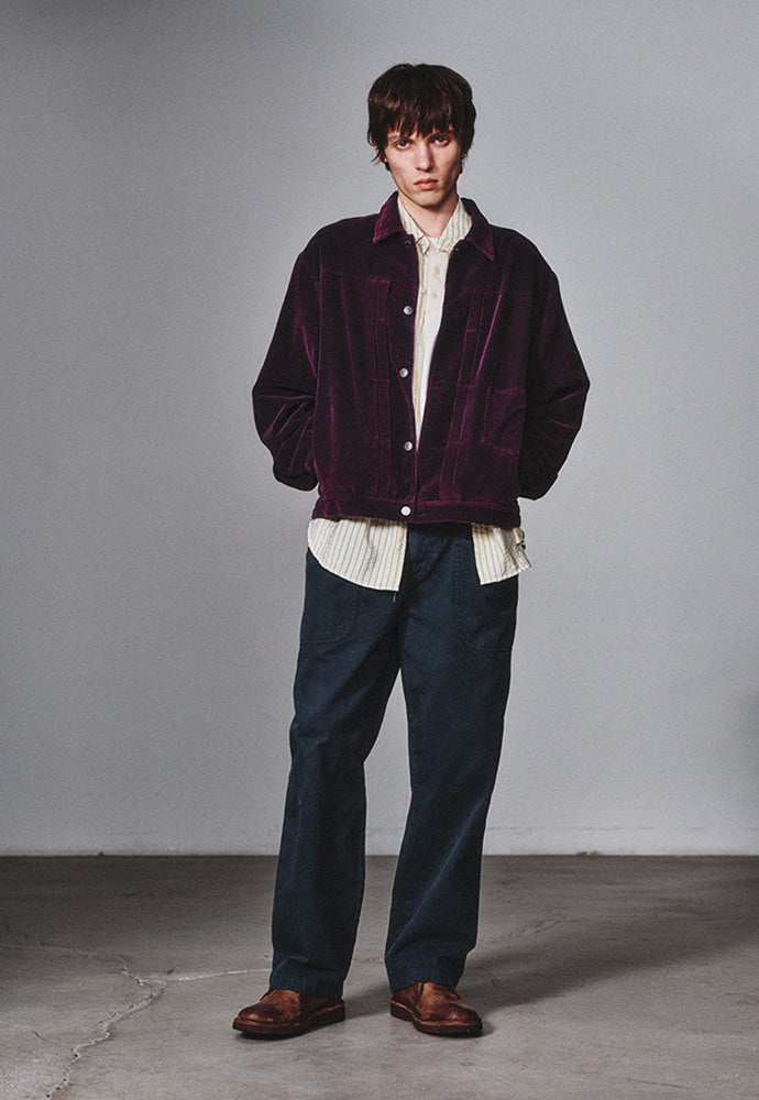 Art if acts - Faded Corduroy Trucker (Vintage Navy) product image 4 | TRAB K-Fashion Australia