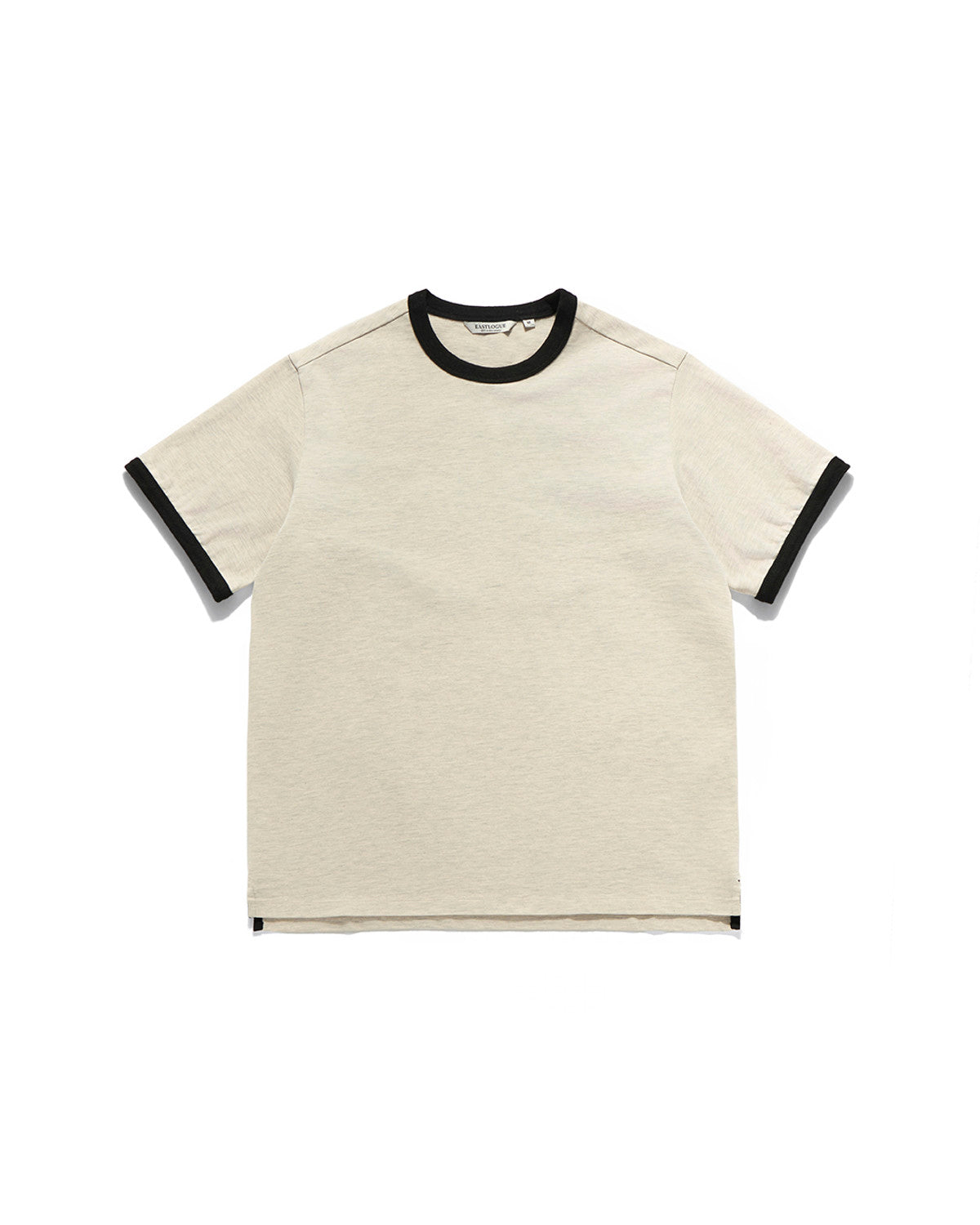 Eastlogue - 11 Ringer T-shirts (Oatmeal & Black) product image 6 | TRAB K-Fashion Australia