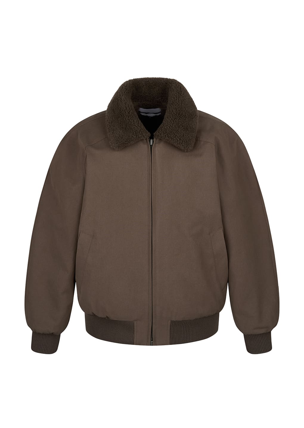 Amomento - cotton reversible shearling jumper (Brown) product image 12 | TRAB K-Fashion Australia