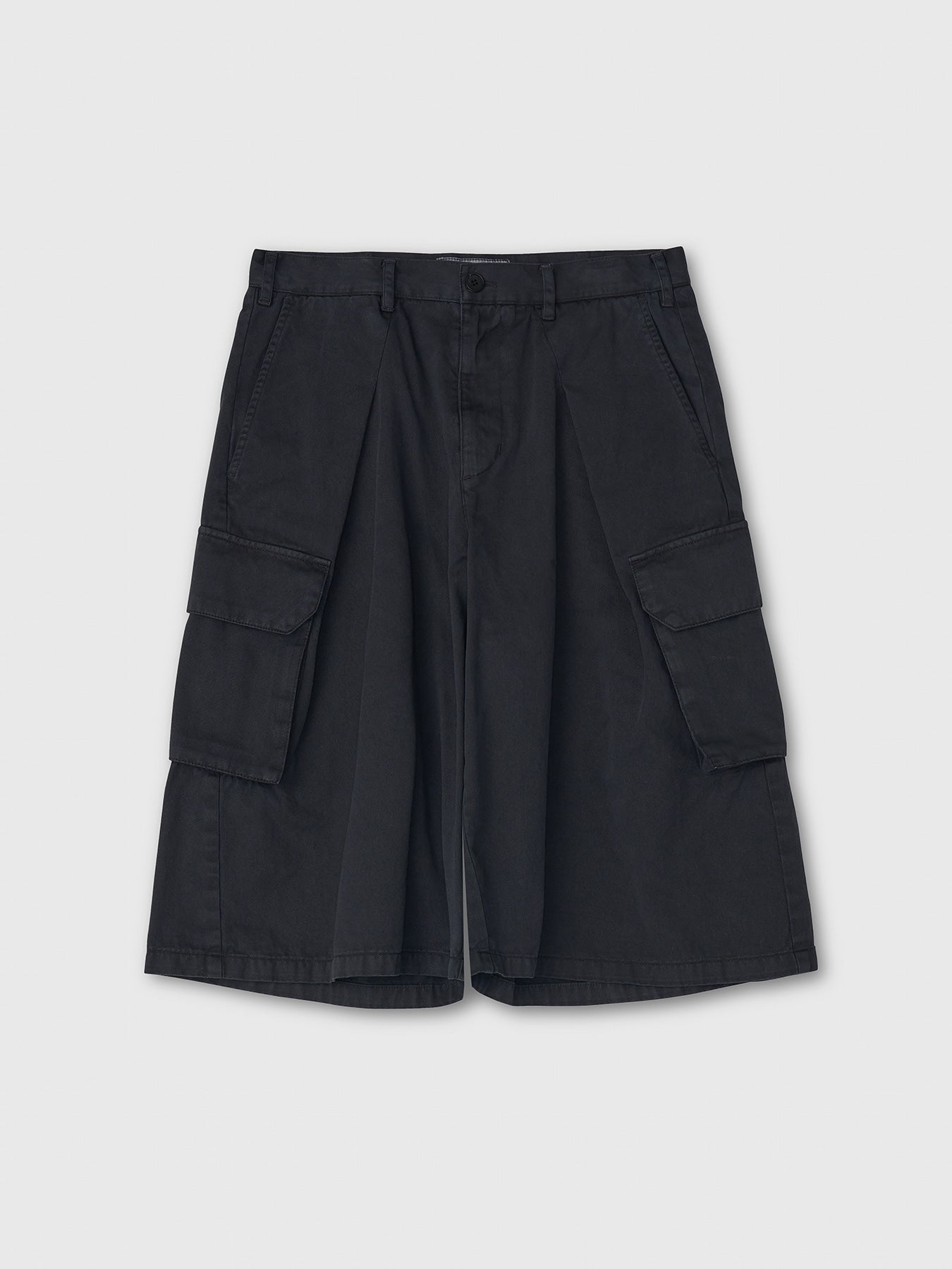Tonywack - Garment-Dyed Cotton Cargo Shorts (Carbon) product image 4 | TRAB K-Fashion Australia