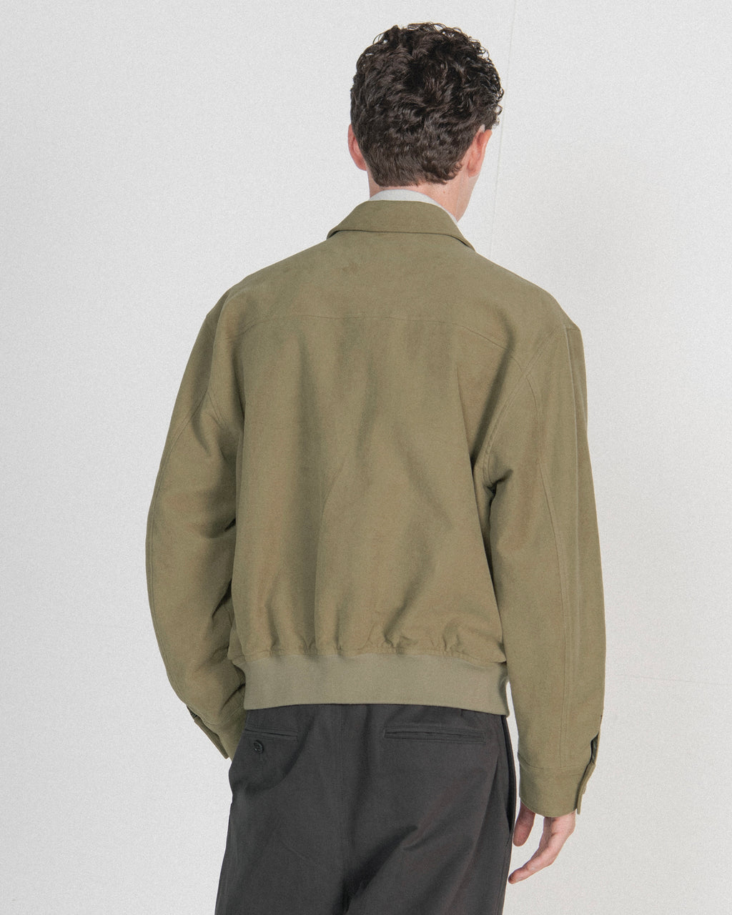 Brownyard - Moleskin Blouson (Khaki) product image 2 | TRAB K-Fashion Australia