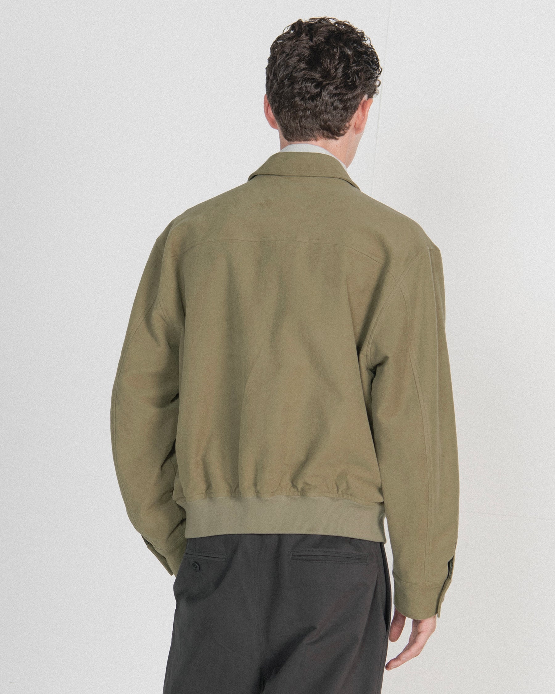 Brownyard - Moleskin Blouson (Khaki) product image 2 | TRAB K-Fashion Australia
