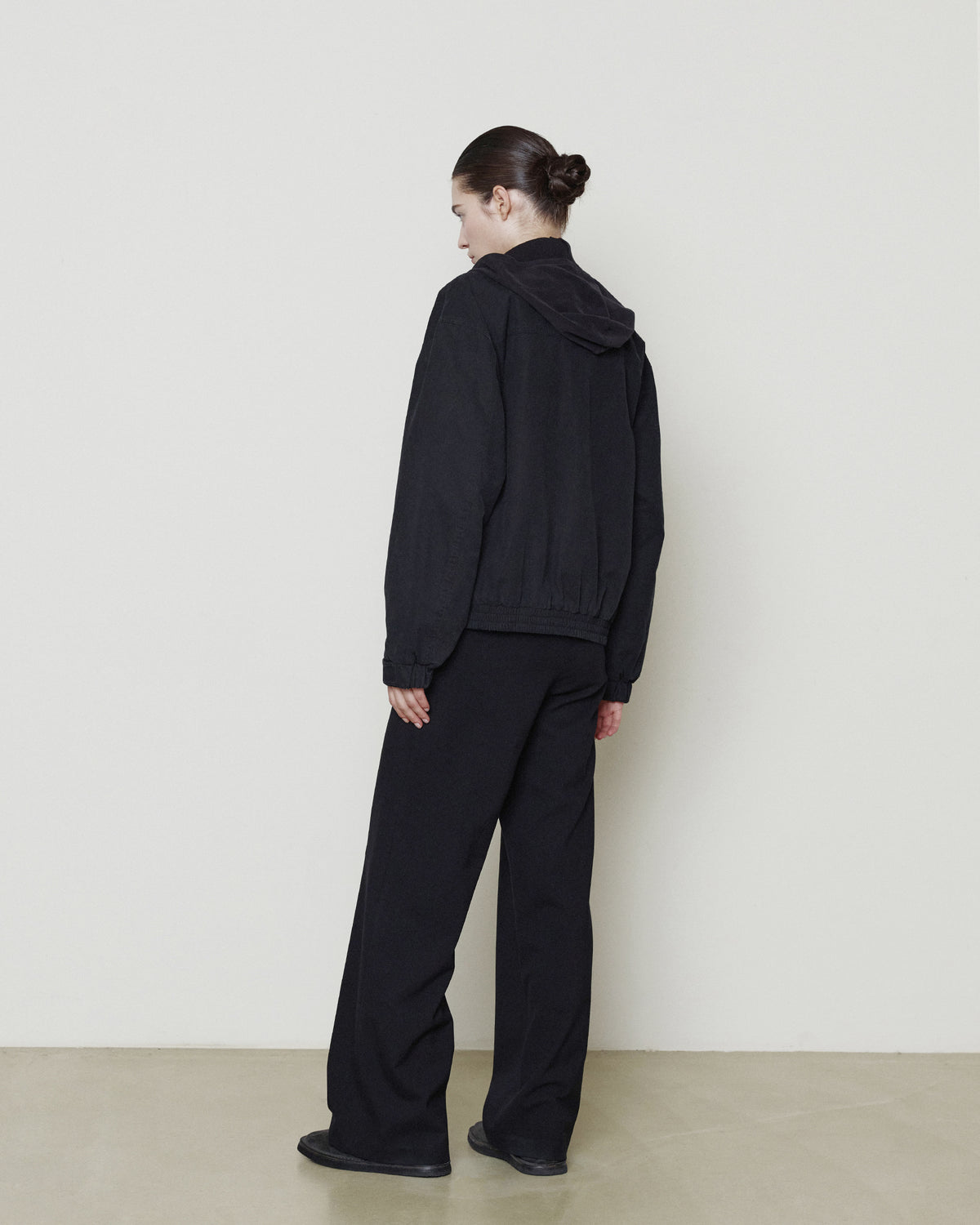 Brownyard - [Pre-Order – Ships September 18] W Washed Explorer Jacket (Black) product image 3 | TRAB K-Fashion Australia