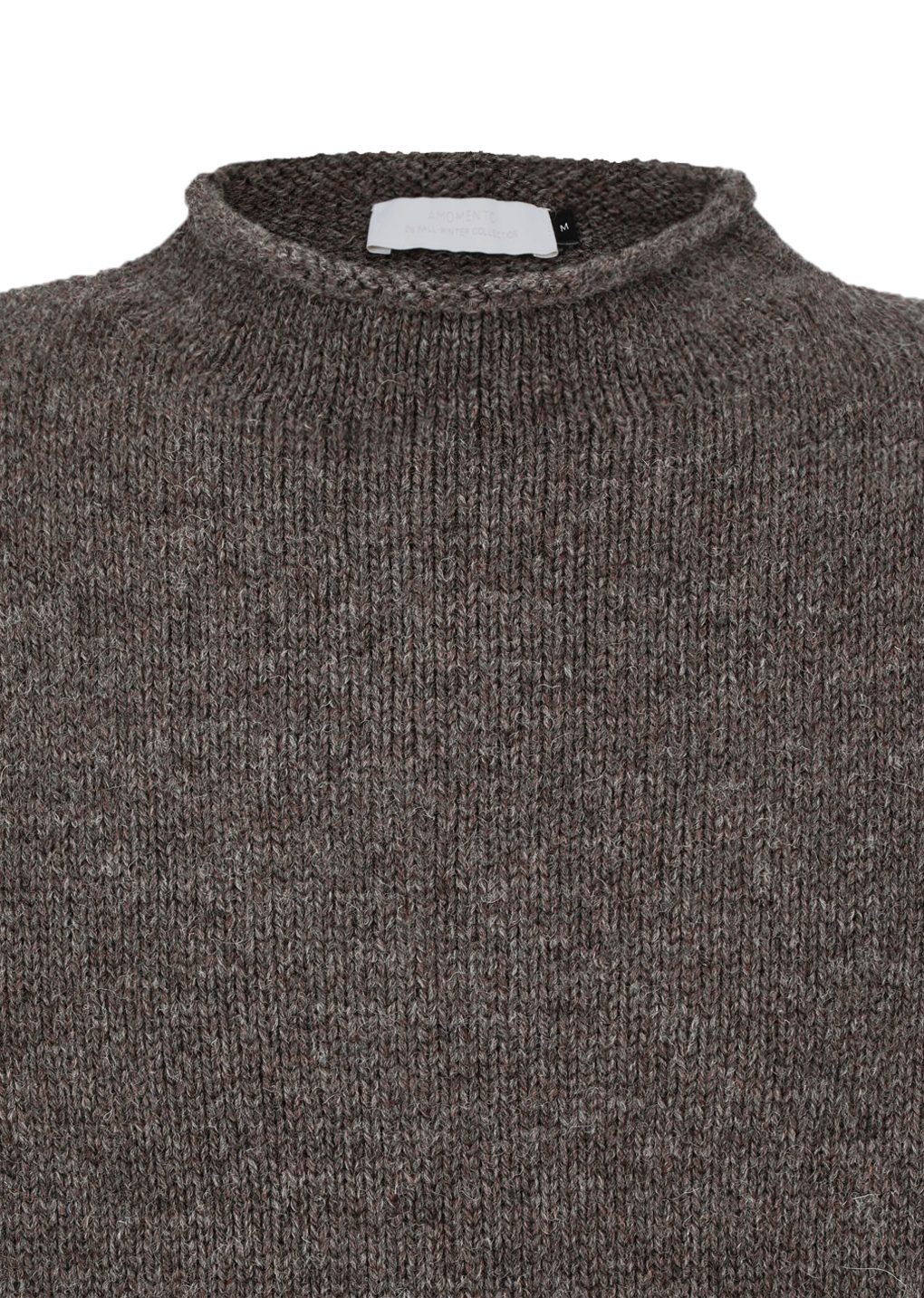 Amomento - Shetland wool rollneck sweater (Brown) product image 4 | TRAB K-Fashion Australia