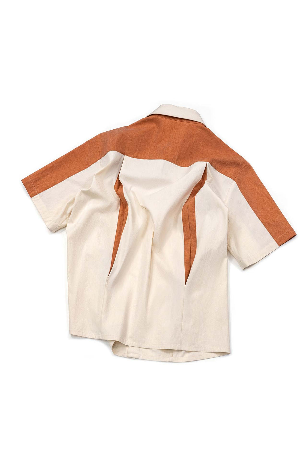 Ioedle - Clover Patch Bowling Shirt (Orange) product image 1 | TRAB K-Fashion Australia
