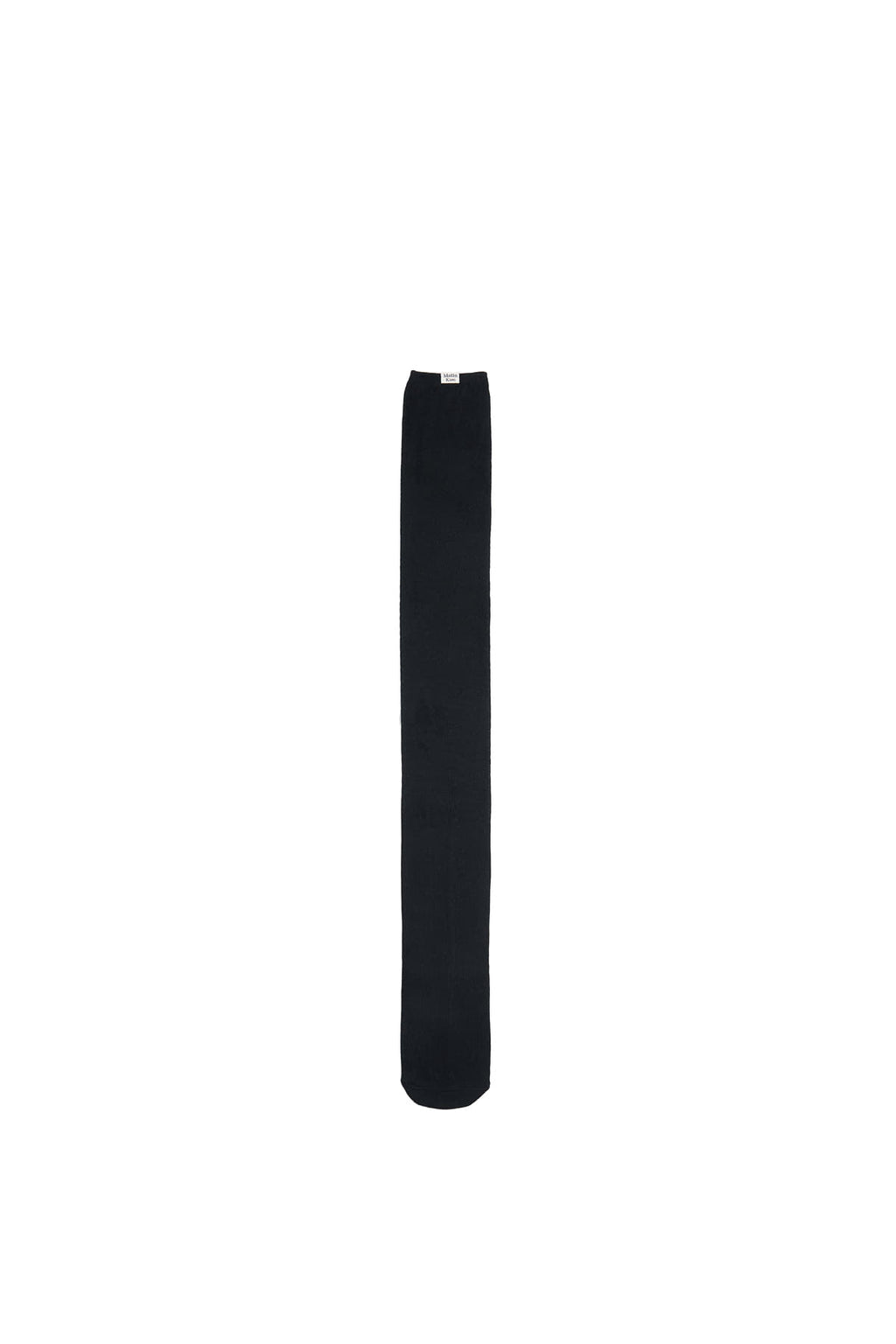 Matin Kim - Loose-fit Logo Knee Socks (Black) product image 1 | TRAB K-Fashion Australia