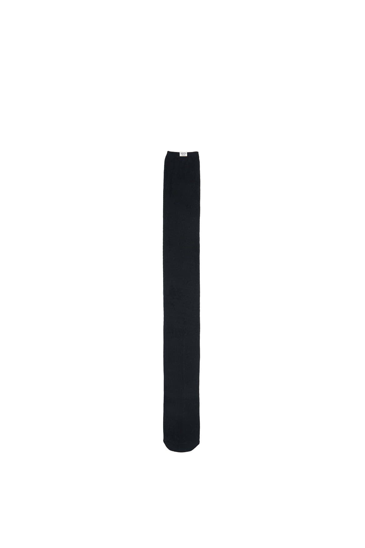 Matin Kim - Loose-fit Logo Knee Socks (Black) product image 1 | TRAB K-Fashion Australia