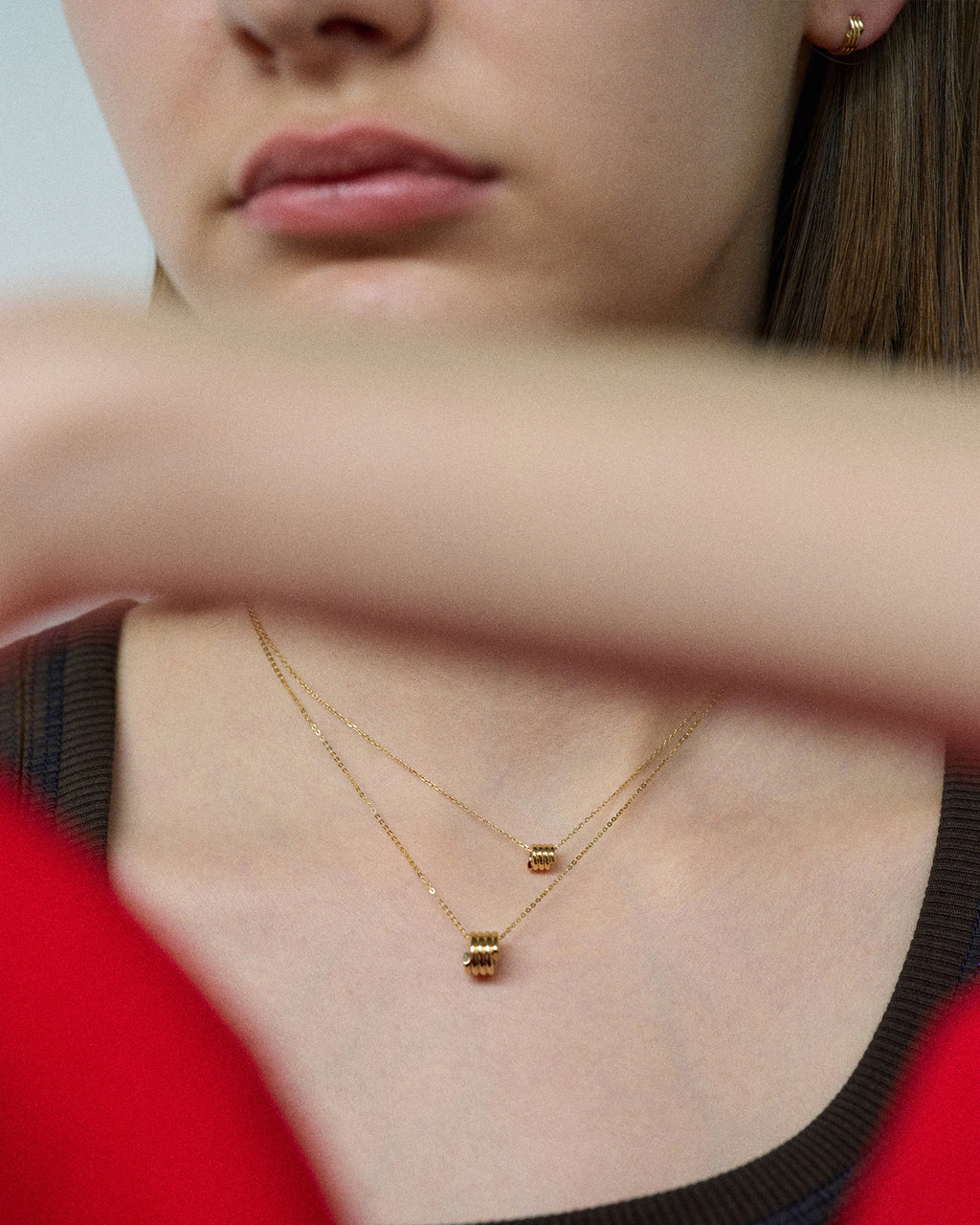 Numbering - Coil Signature Necklace / Mini #2700 product image 1 | TRAB K-Fashion Australia