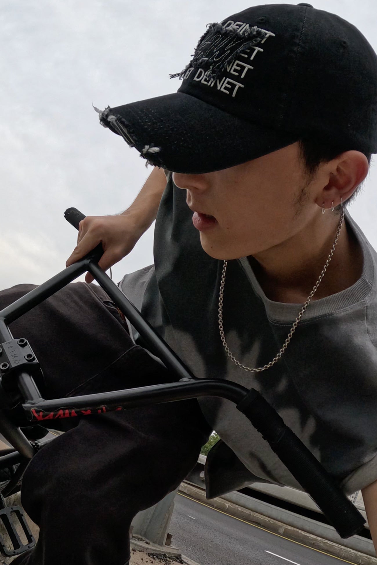 Deinet - [ggum X Deinet] Ballcap (Black) product image 1 | TRAB K-Fashion Australia