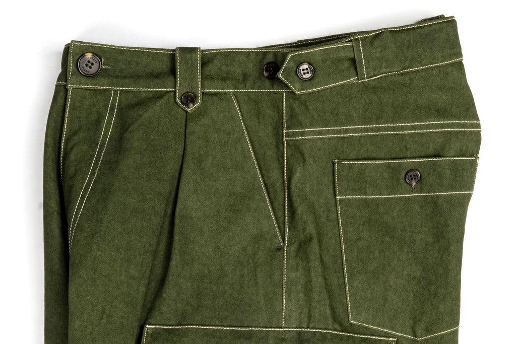 Ioedle - Assembled Cargo Pants With Screws Loosened (Green) product image 7 | TRAB K-Fashion Australia