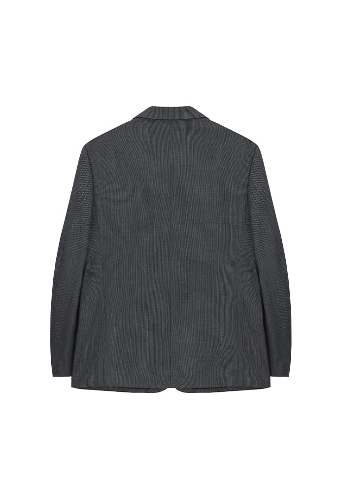 Tonywack - Signature 2-Button Blazer (Black/Grey Check) product image 7 | TRAB K-Fashion Australia
