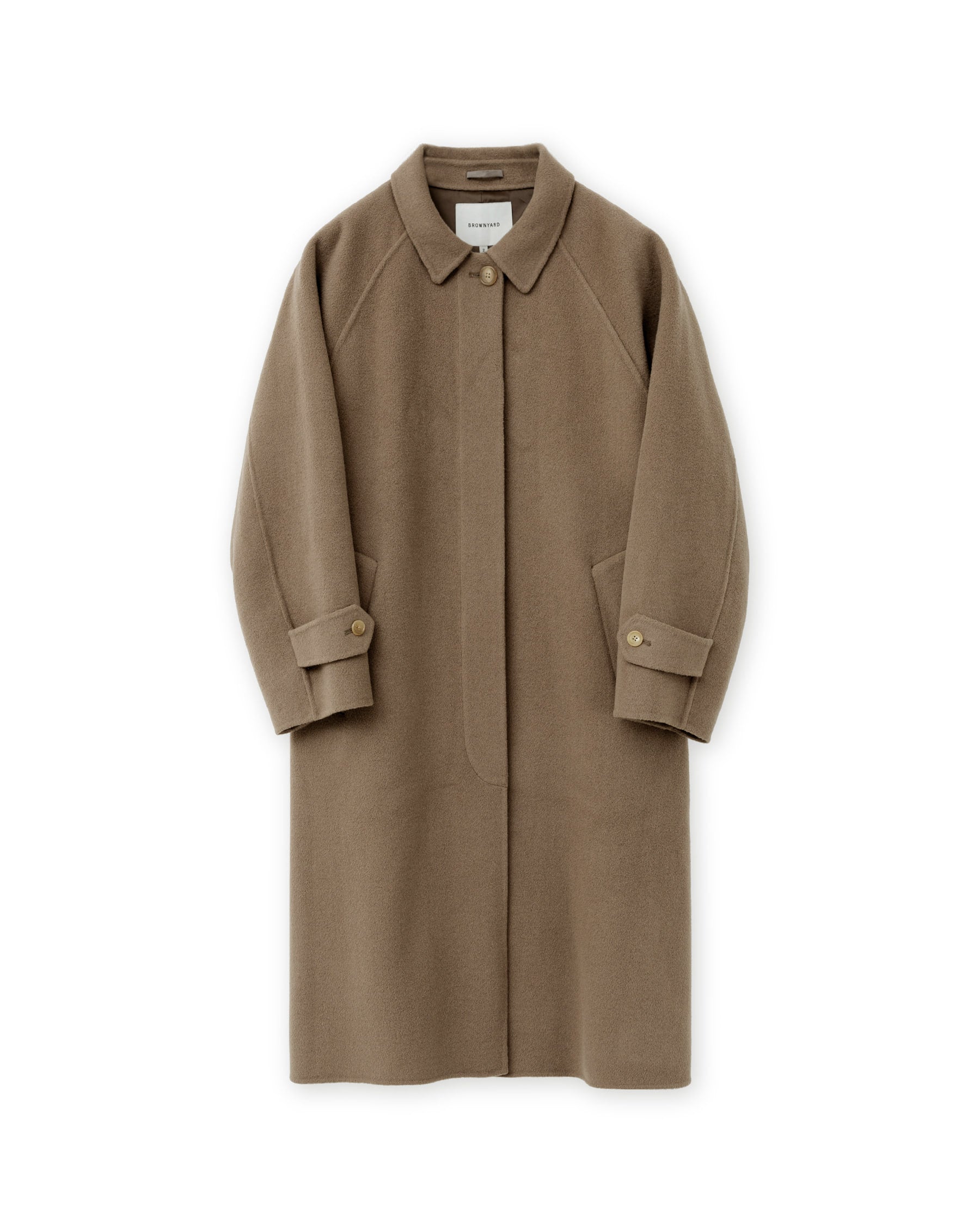 Brownyard - Handmade Balmacaan Coat (Mocha) product image 3 | TRAB K-Fashion Australia