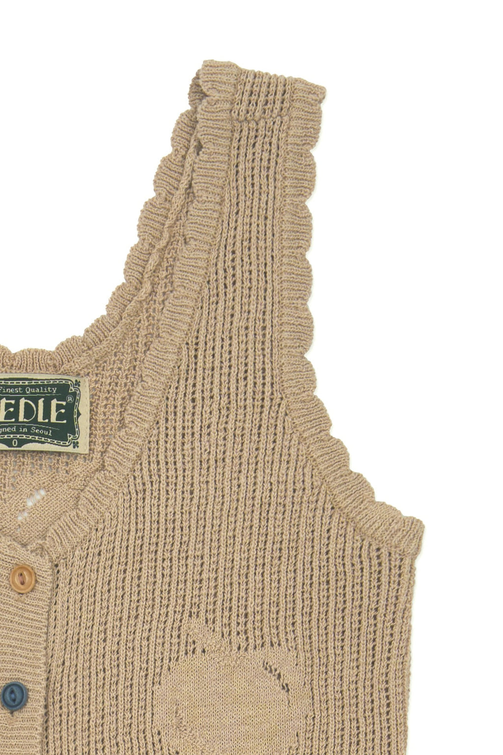 Ioedle - Origin Of Gravity Knit Dress (Beige) product image 6 | TRAB K-Fashion Australia