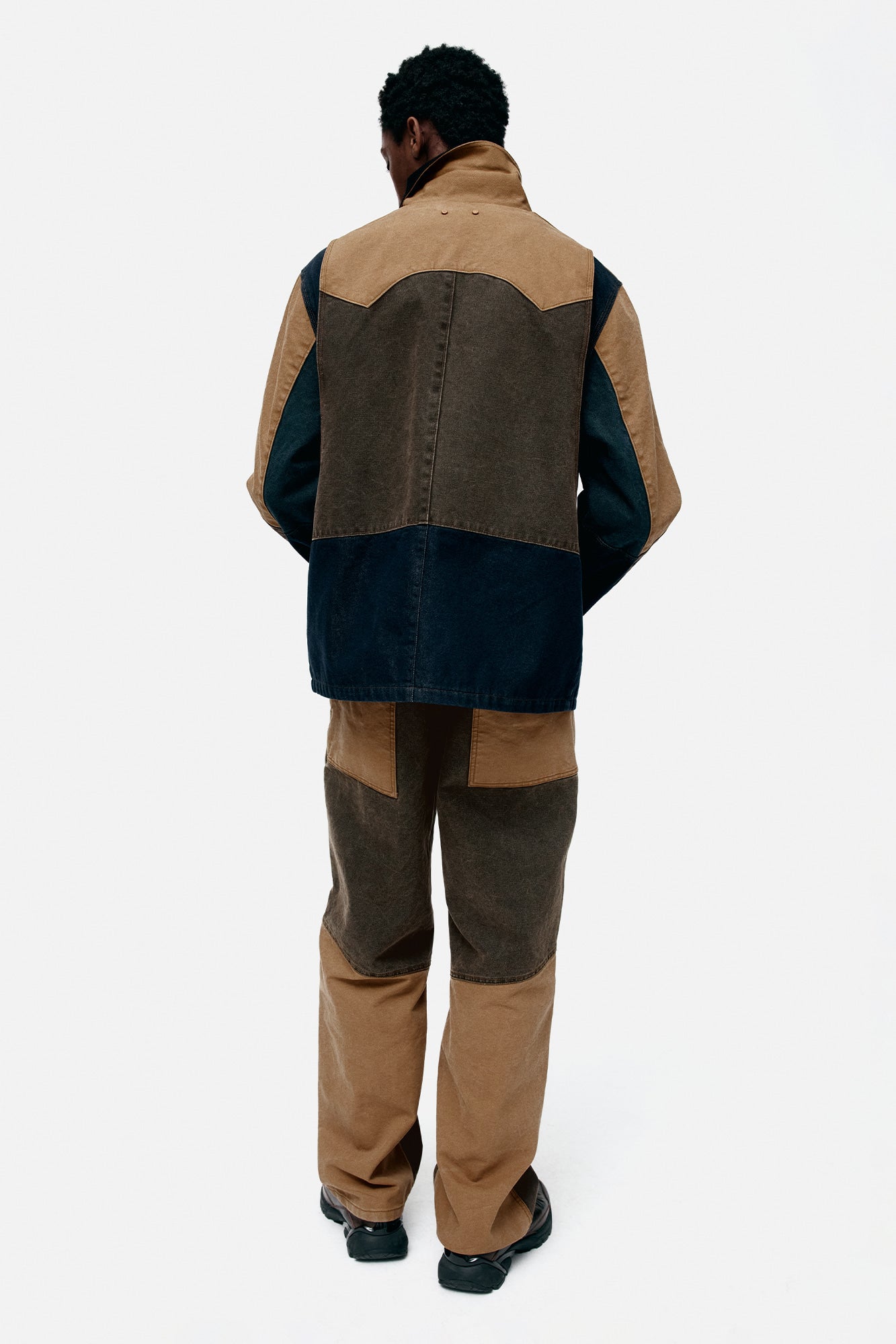 Andersson Bell - Patchwork Washed Jacket (Multi) product image 3 | TRAB K-Fashion Australia